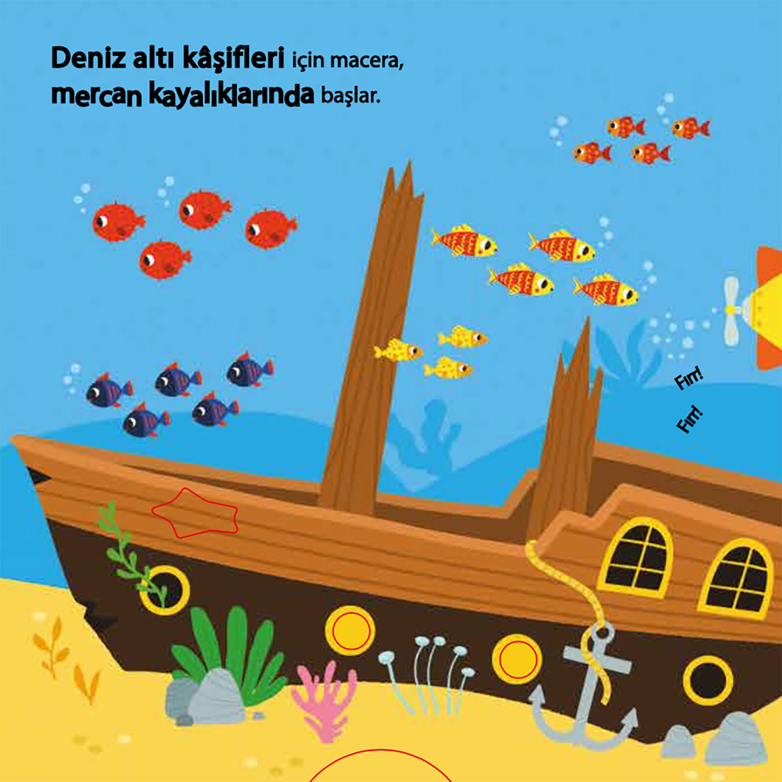 İlk Hareketli Kitabım Deniz Altı