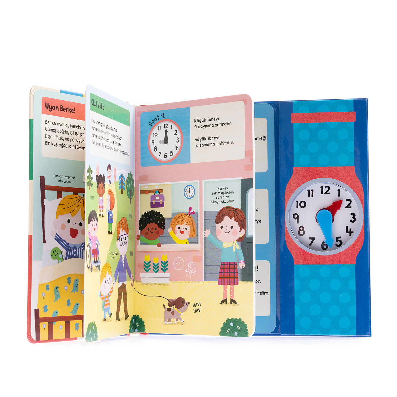 İlk Kitaplarım - Saatleri Öğreniyorum