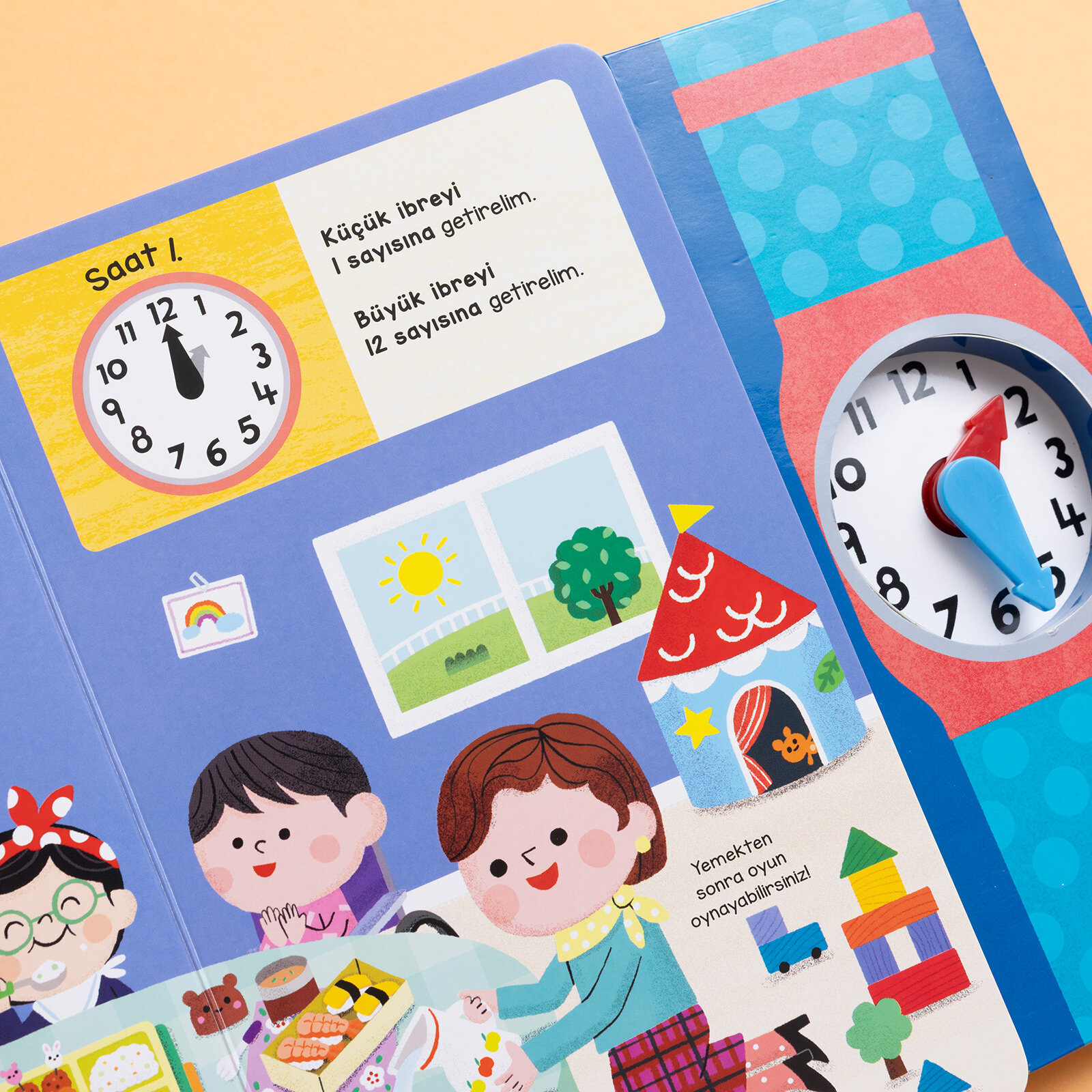 İlk Kitaplarım - Saatleri Öğreniyorum