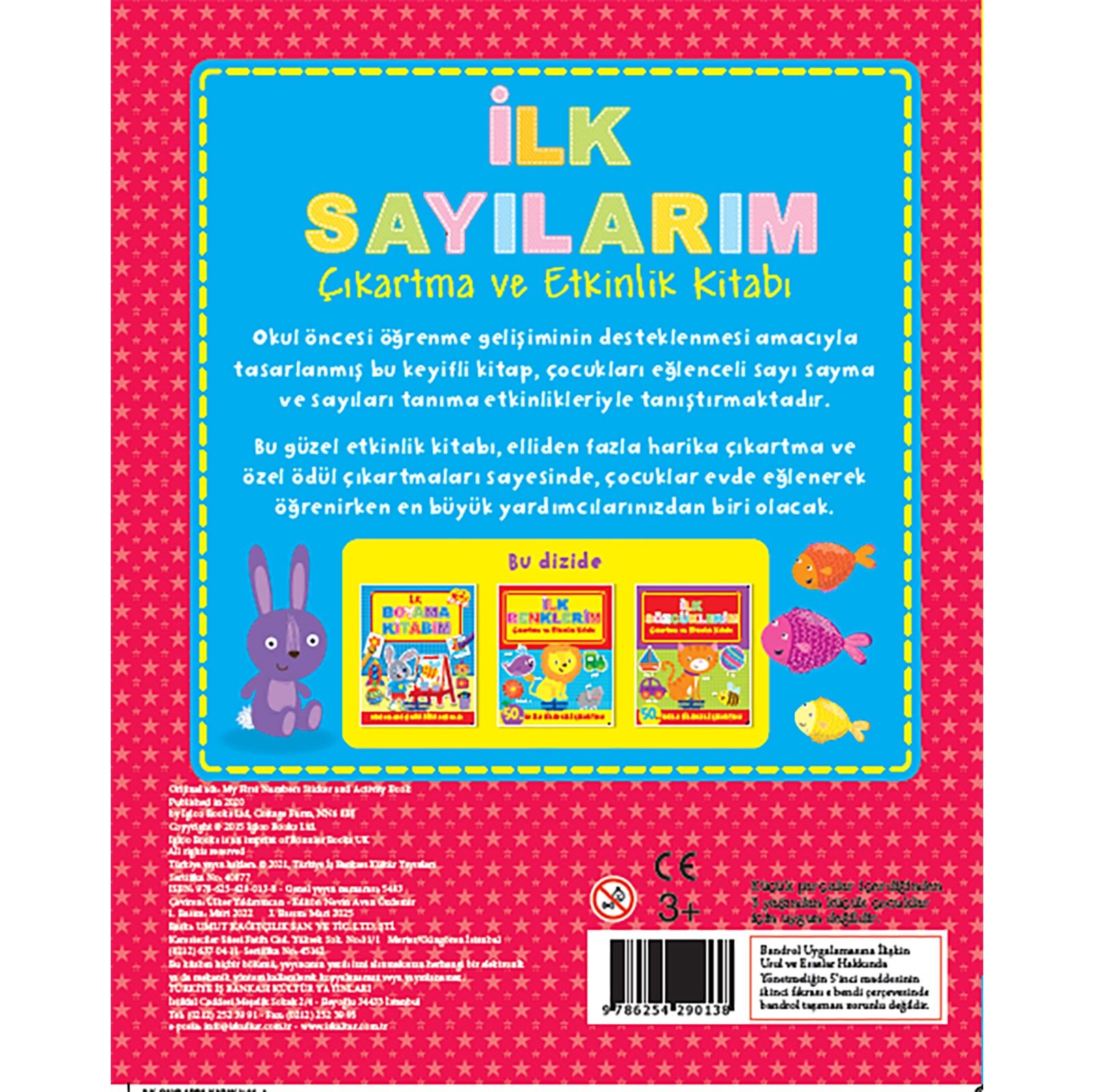 İlk Sayılarım Çıkartma ve Etkinlik Kitabı