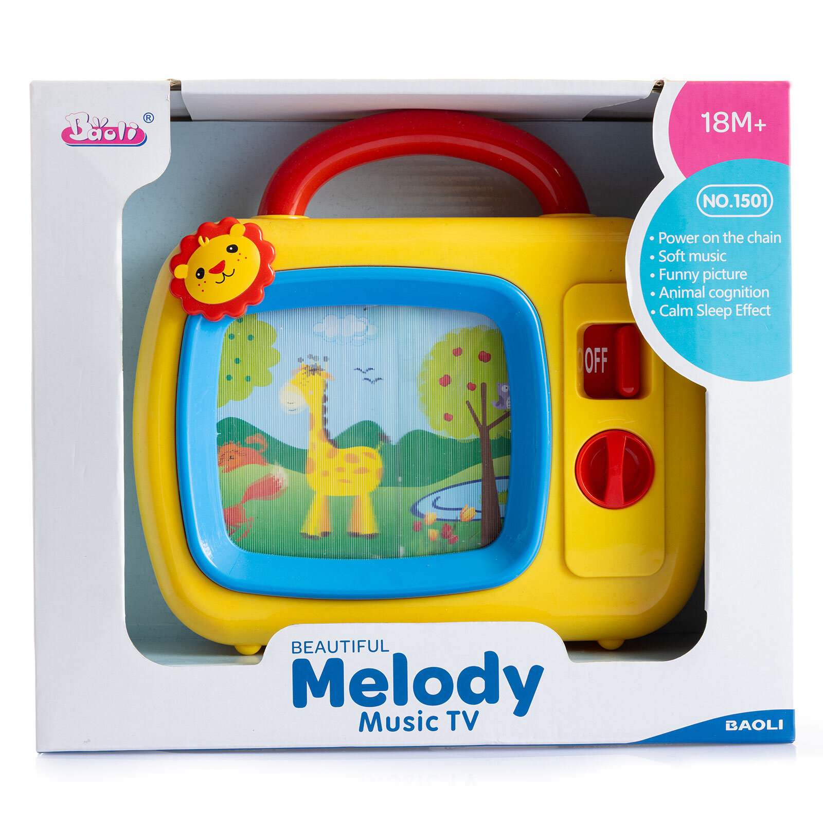 İlk Televizyonum - Kurmalı Müzikli Oyuncak Televizyon (pilsiz çalışır)