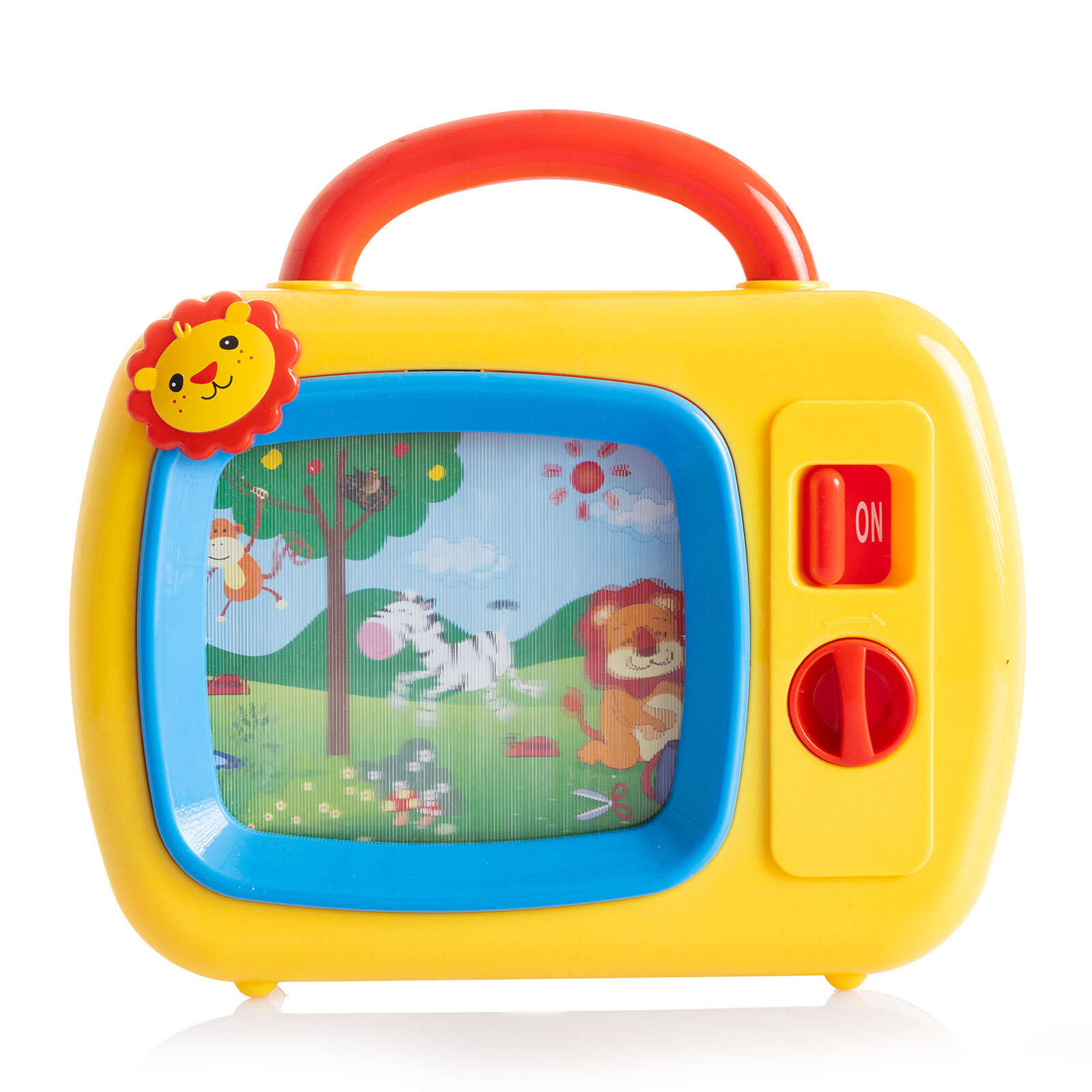 İlk Televizyonum - Kurmalı Müzikli Oyuncak Televizyon (pilsiz çalışır)