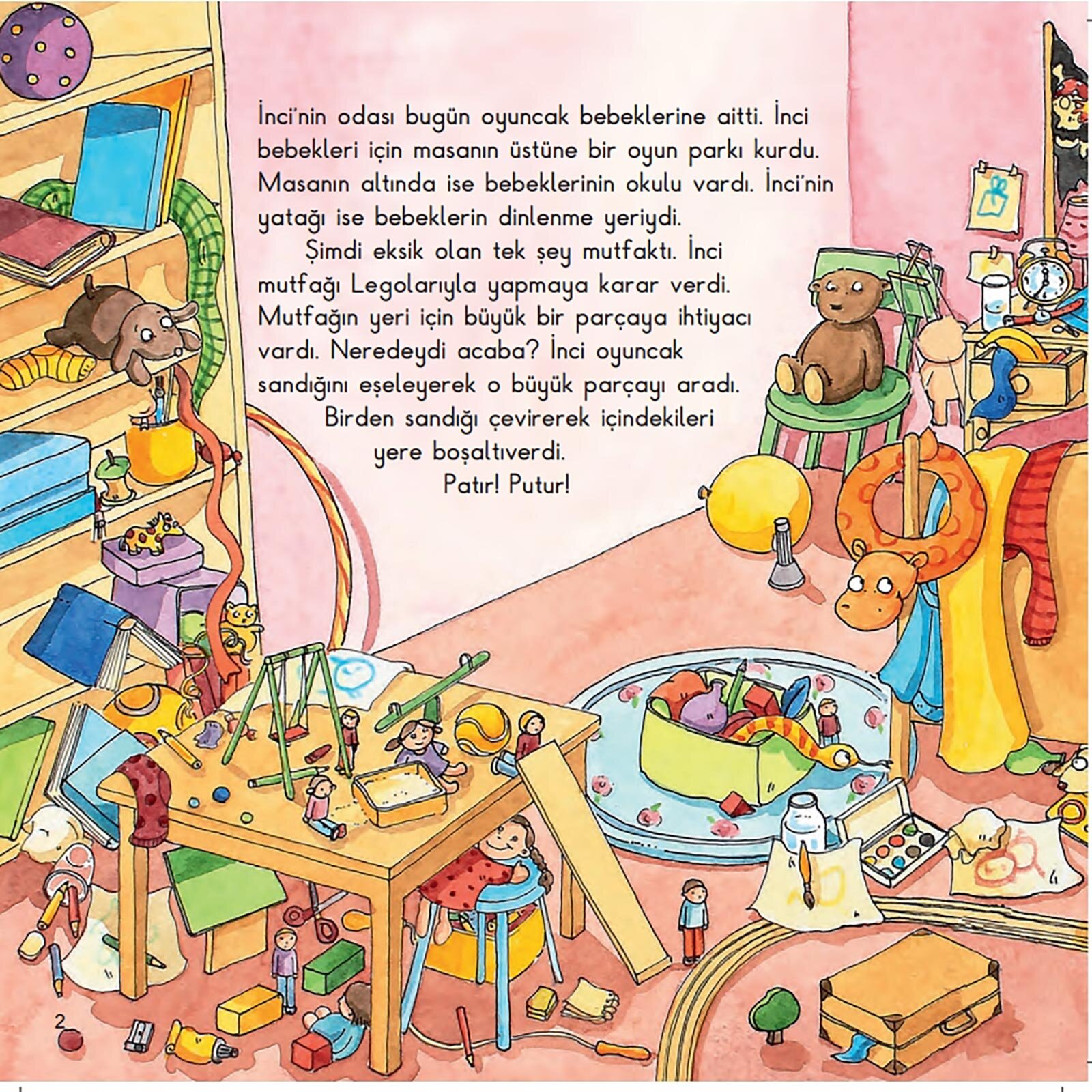 İnci Odasını Topluyor