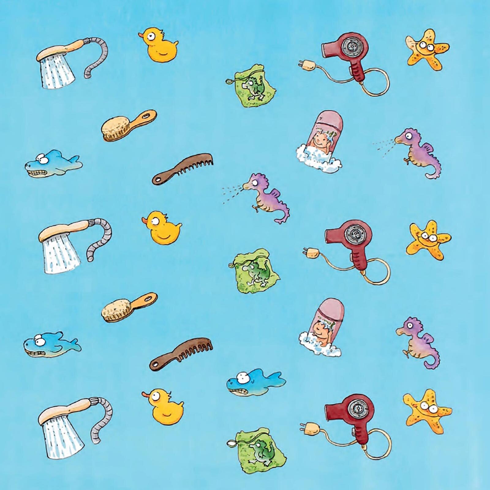 İnci Saçlarını Yıkıyor