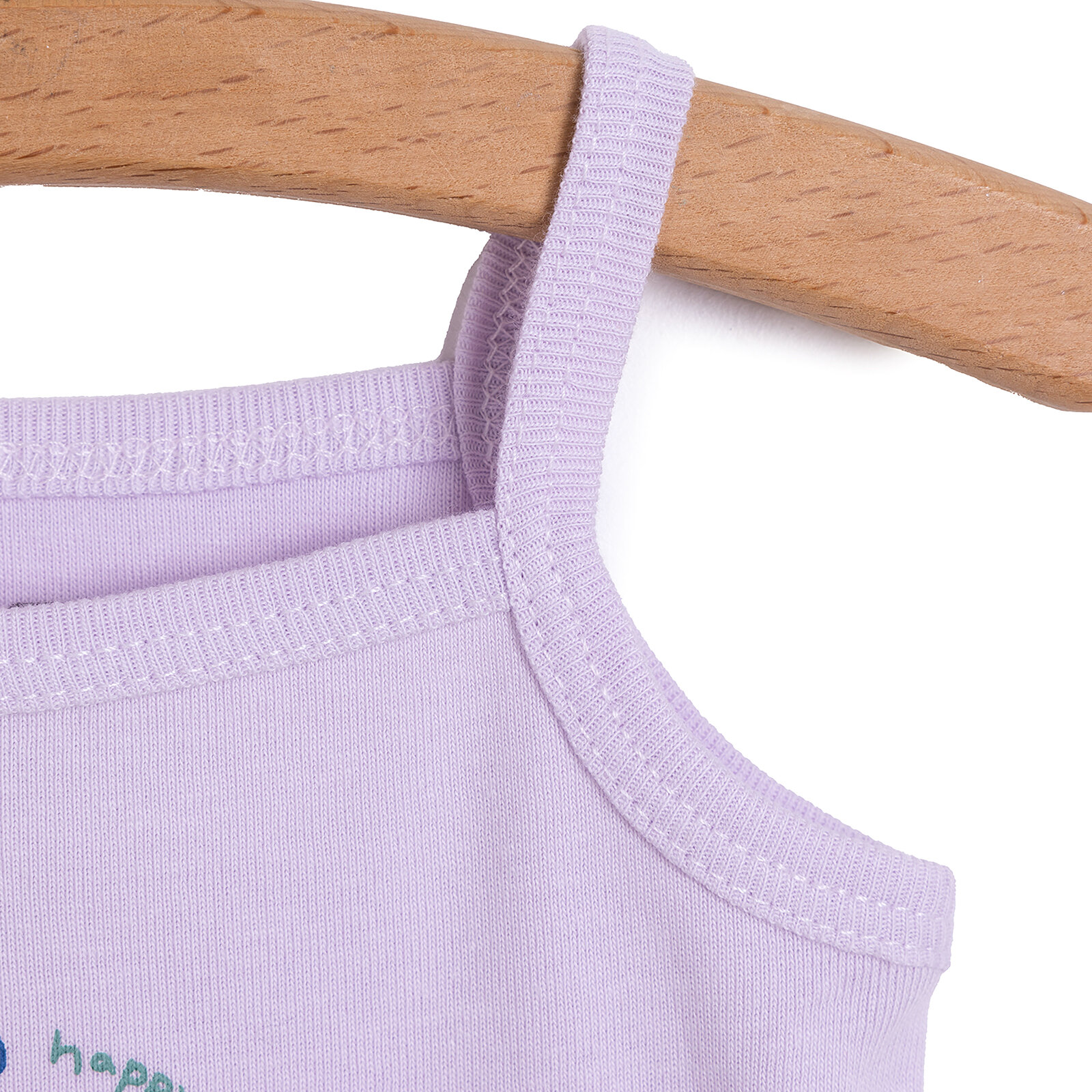 İp Askılı Body Parça Baskı-Askı Kız Bebek