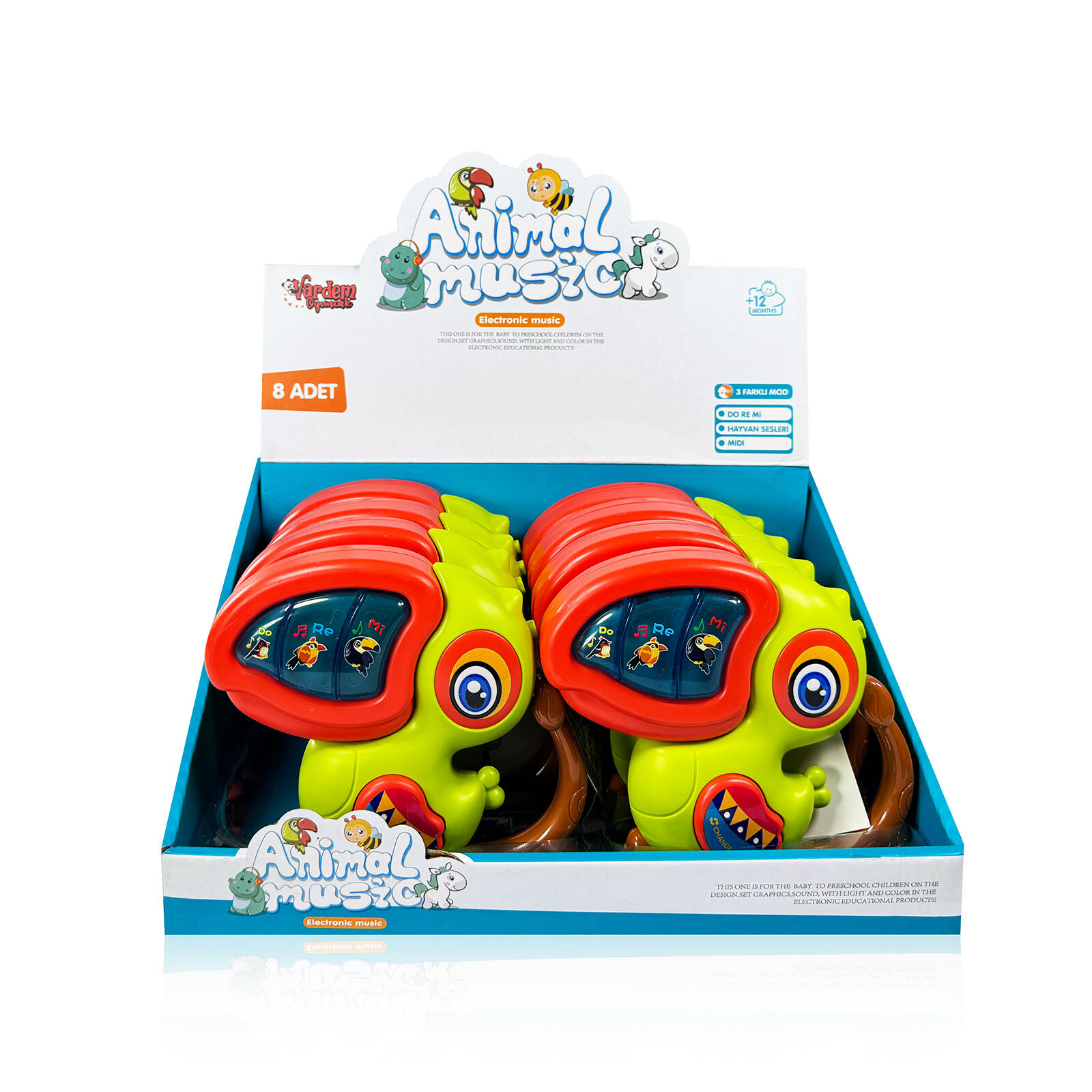 Isıklı Ve Muzıklı Kus Bebek Pıyanosu