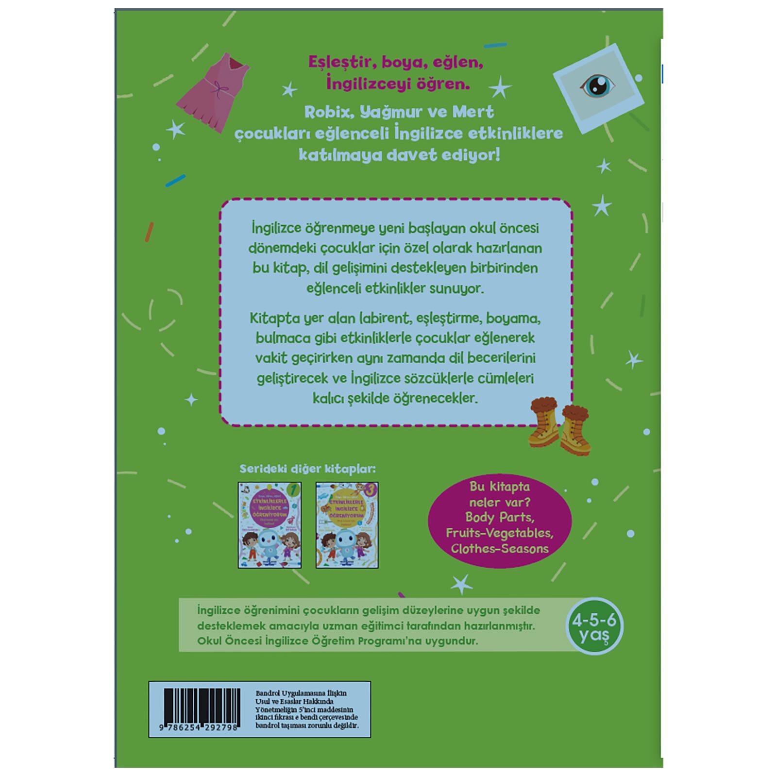 İsimlerle İngilizce Öğreniyorum-2 İsimlerle İngilizce Öğreniyorum-2