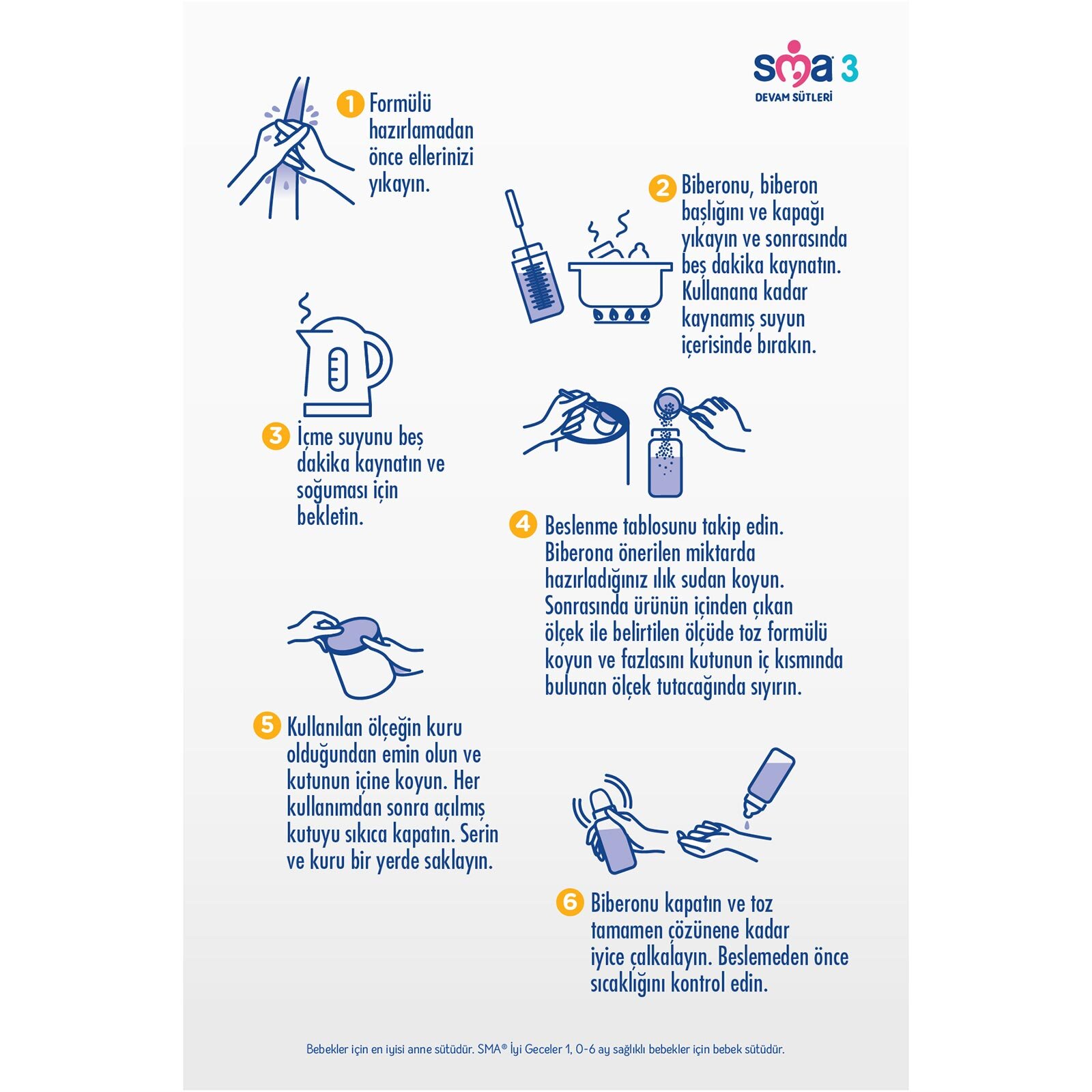 İyi Geceler 1 Bebek Sütü 800 gr 0-6 Ay