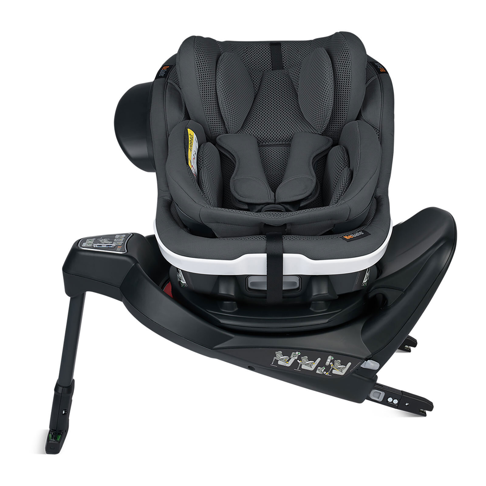 Izi  Turn B I-size Anthracite Mesh  0-18kg Oto Koltuğu