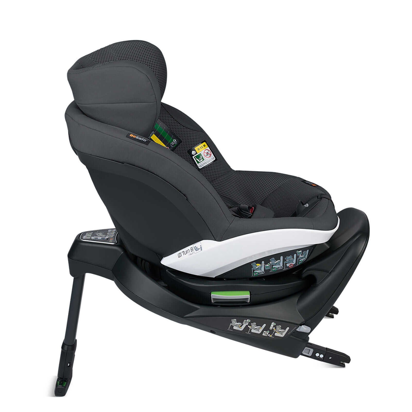 Izi  Turn B I-size Anthracite Mesh  0-18kg Oto Koltuğu
