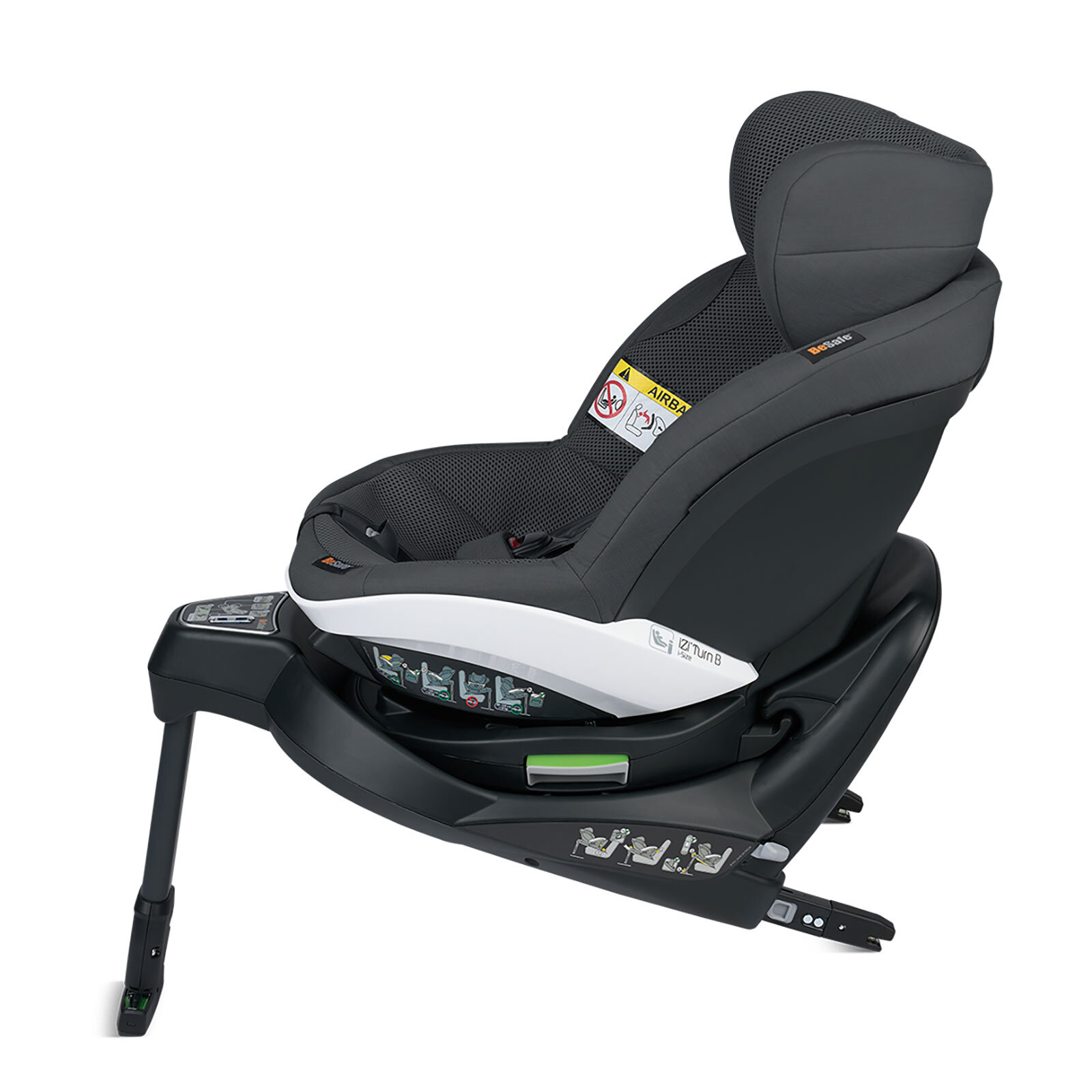 Izi  Turn B I-size Anthracite Mesh  0-18kg Oto Koltuğu