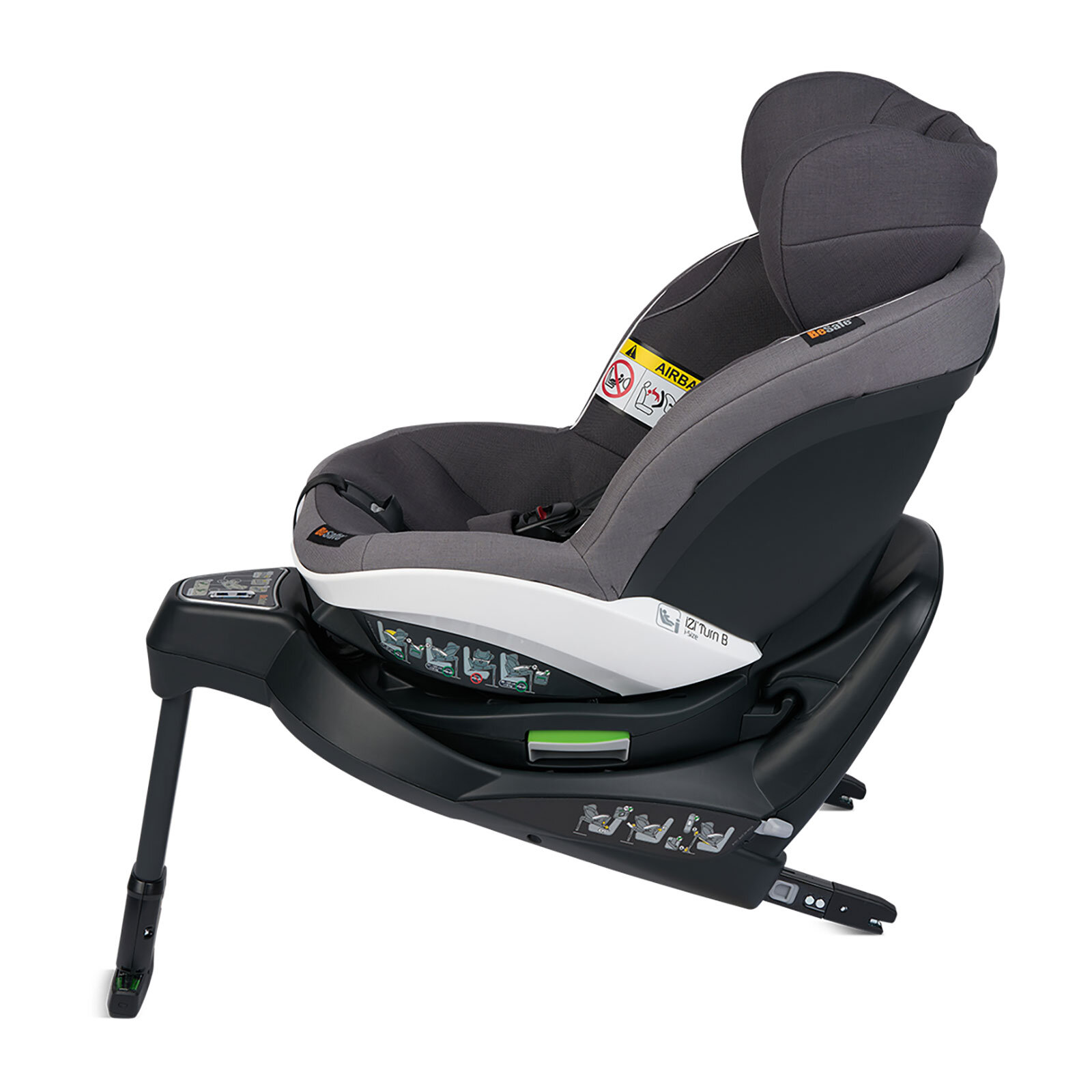Izi Turn B I-size Metalic Melange  0-18kg Oto Koltuğu