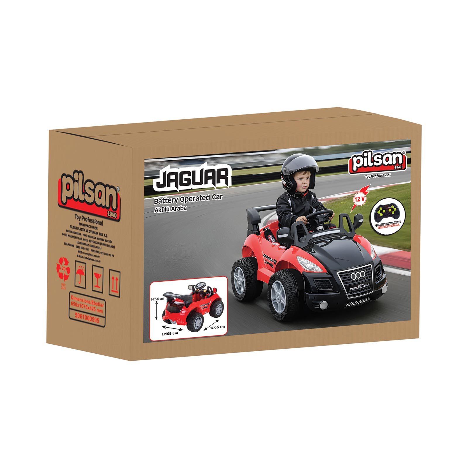 Jaguar 12V Akülü Araba