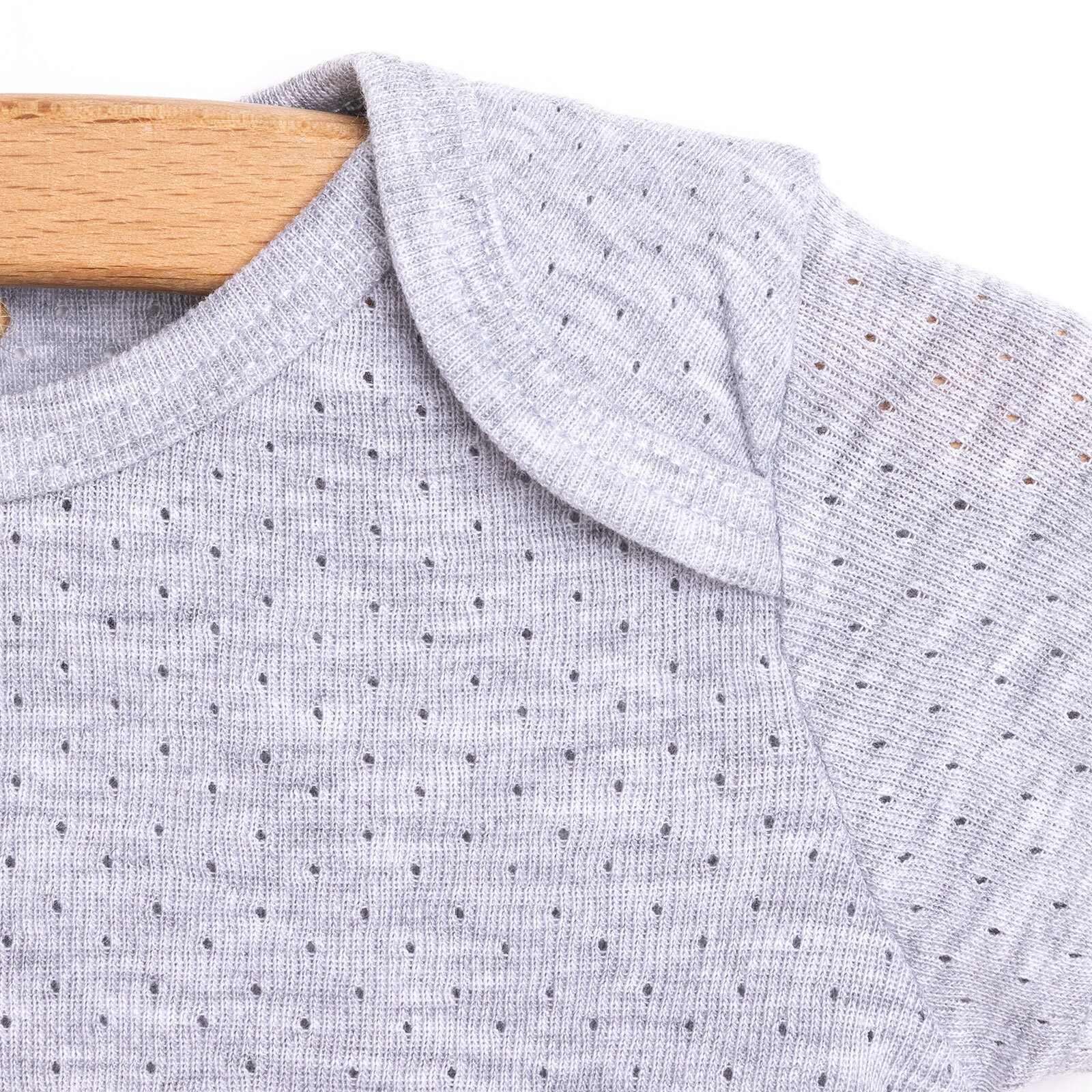 Jakarlı Kısa Kol Body