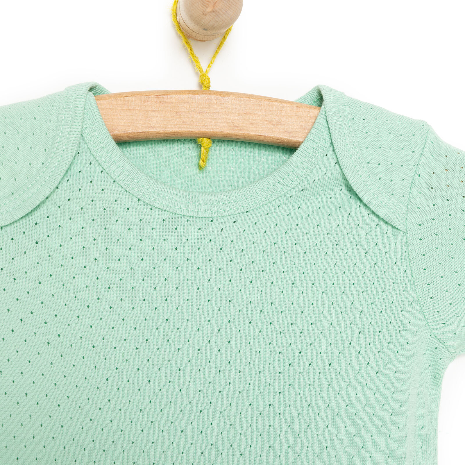 Jakarlı Kısa Kol Body