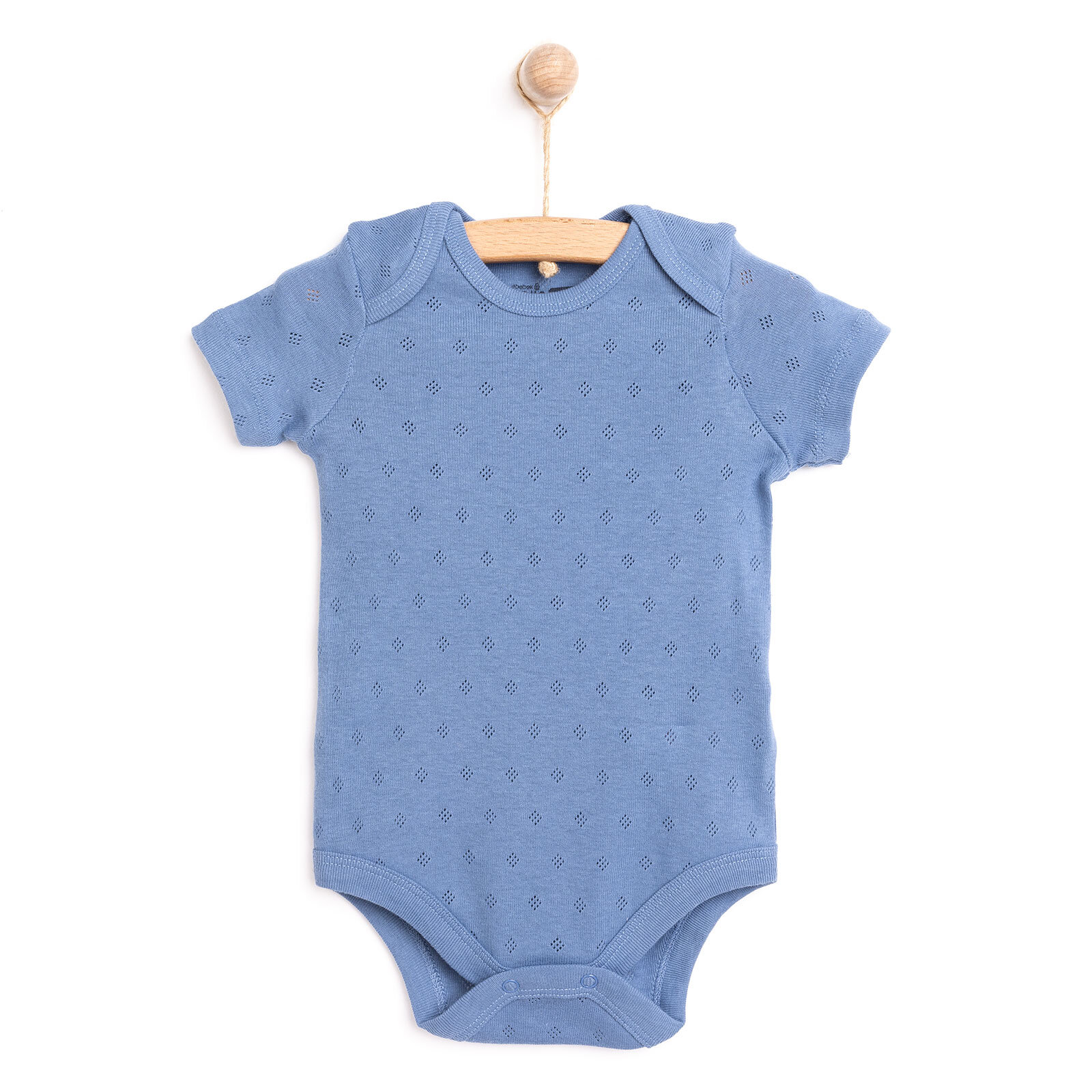 Jakarlı Kısa Kol Body