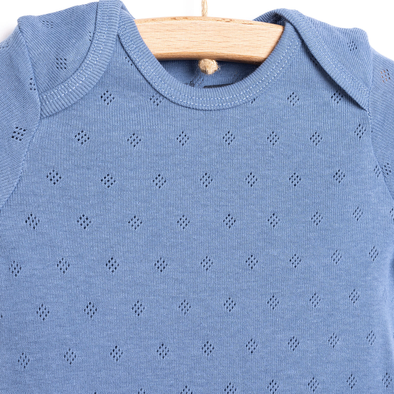 Jakarlı Kısa Kol Body