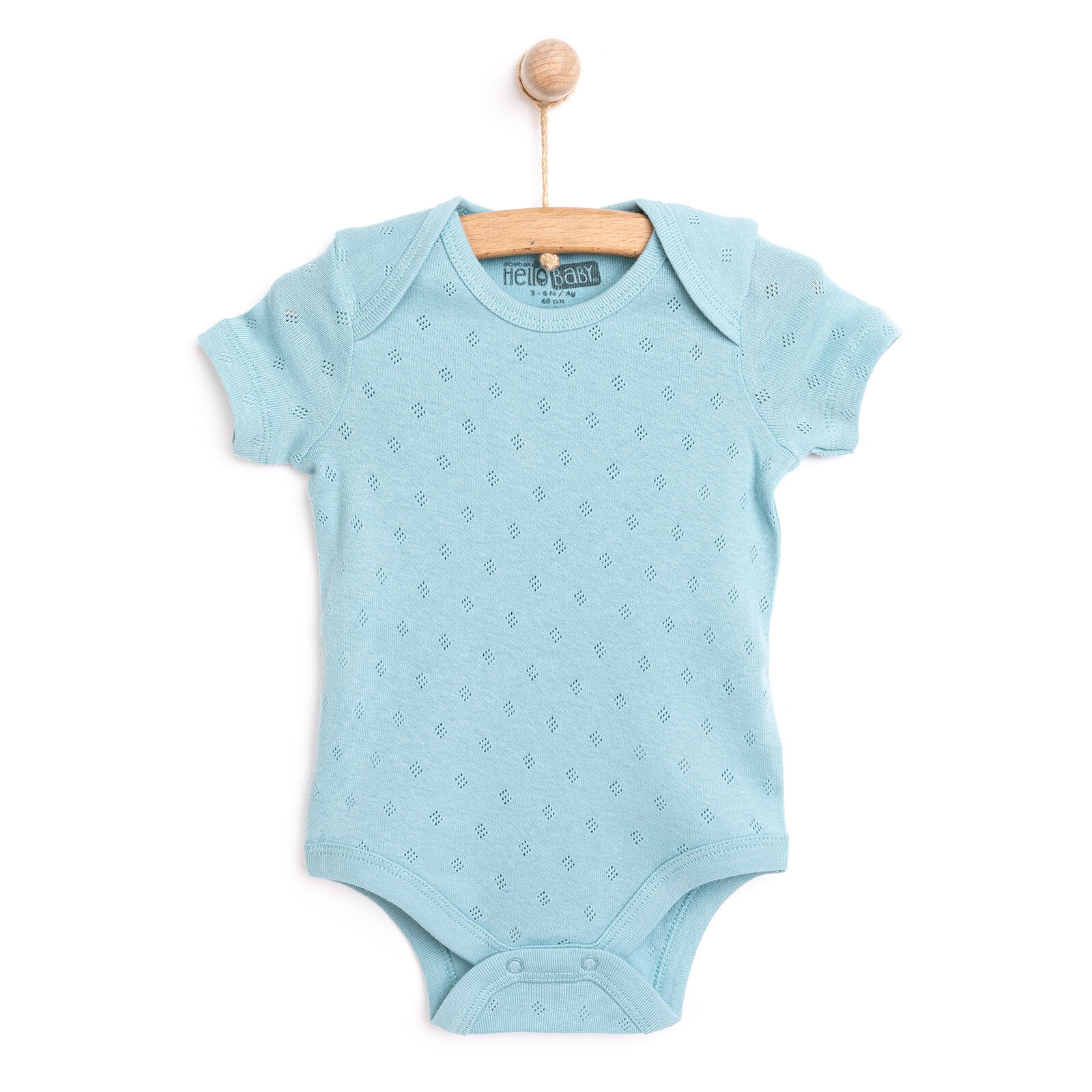 Jakarlı Kısa Kol Body Jakarlı Kısa Kol Body