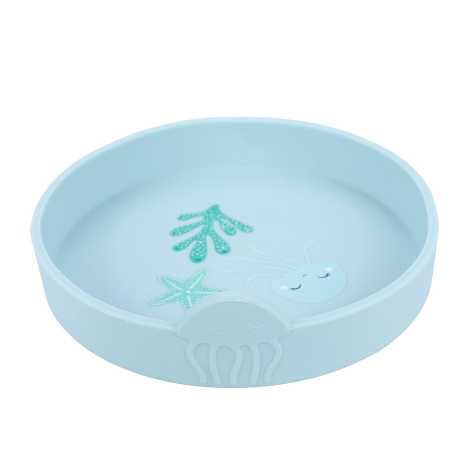 Jelly Melly Silikon Mama Tabağı Bluish Jelly Melly Silikon Mama Tabağı Bluish