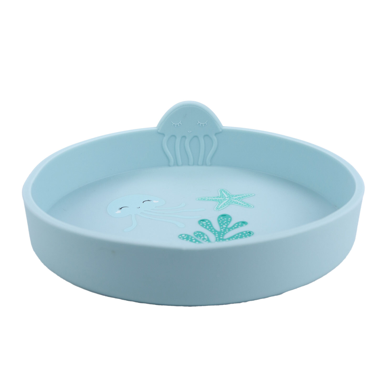 Jelly Melly Silikon Mama Tabağı Bluish Jelly Melly Silikon Mama Tabağı Bluish