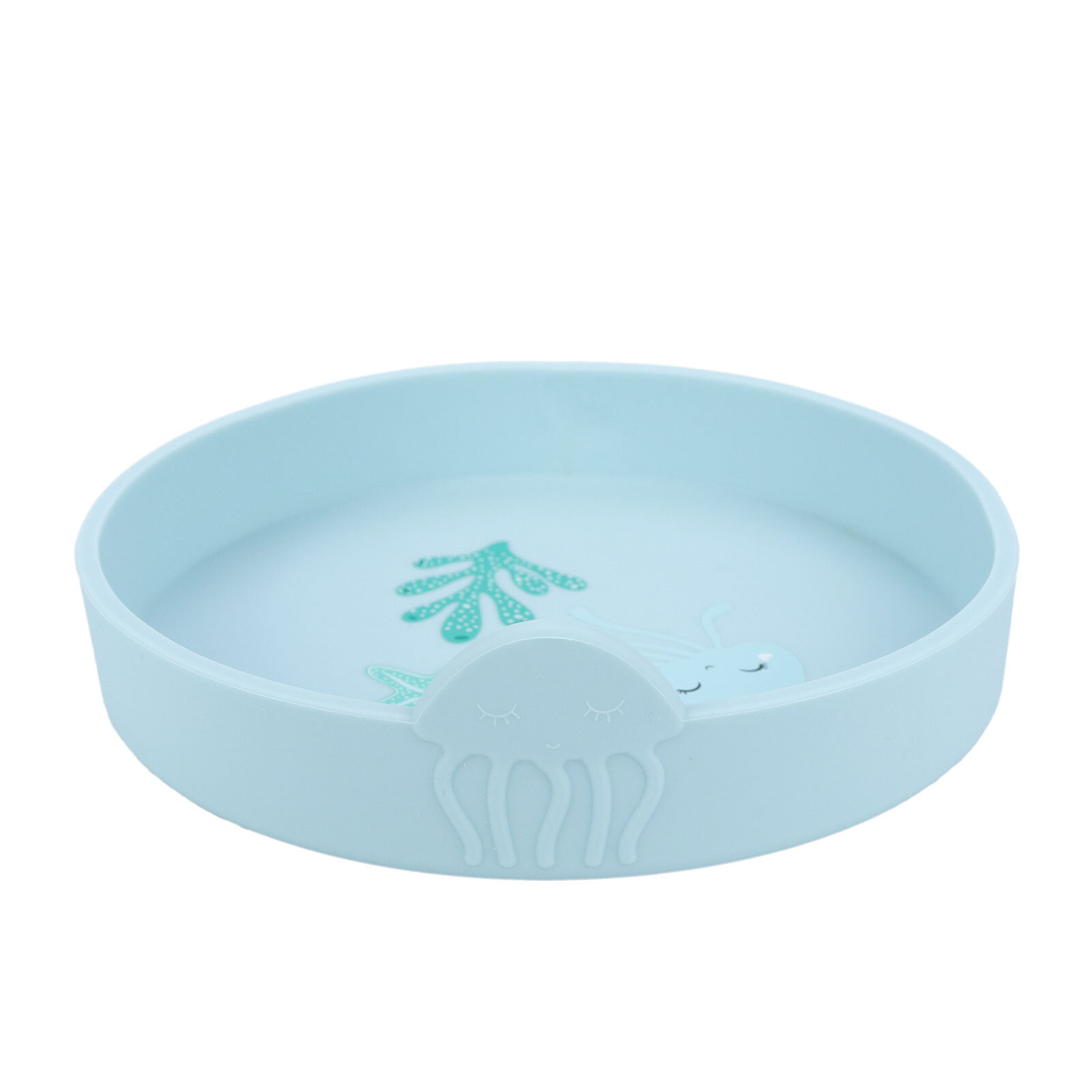 Jelly Melly Silikon Mama Tabağı Bluish Jelly Melly Silikon Mama Tabağı Bluish