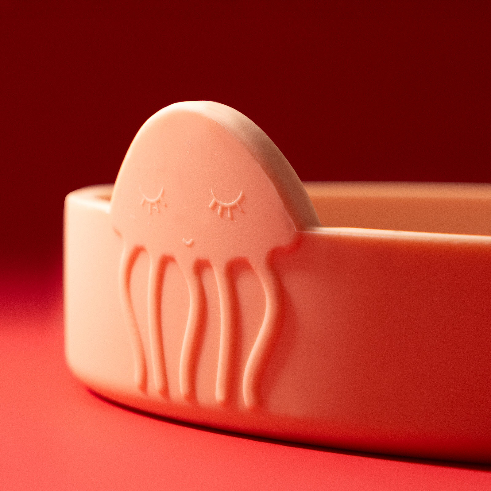 Jelly Melly Silikon Mama Tabağı Pinky