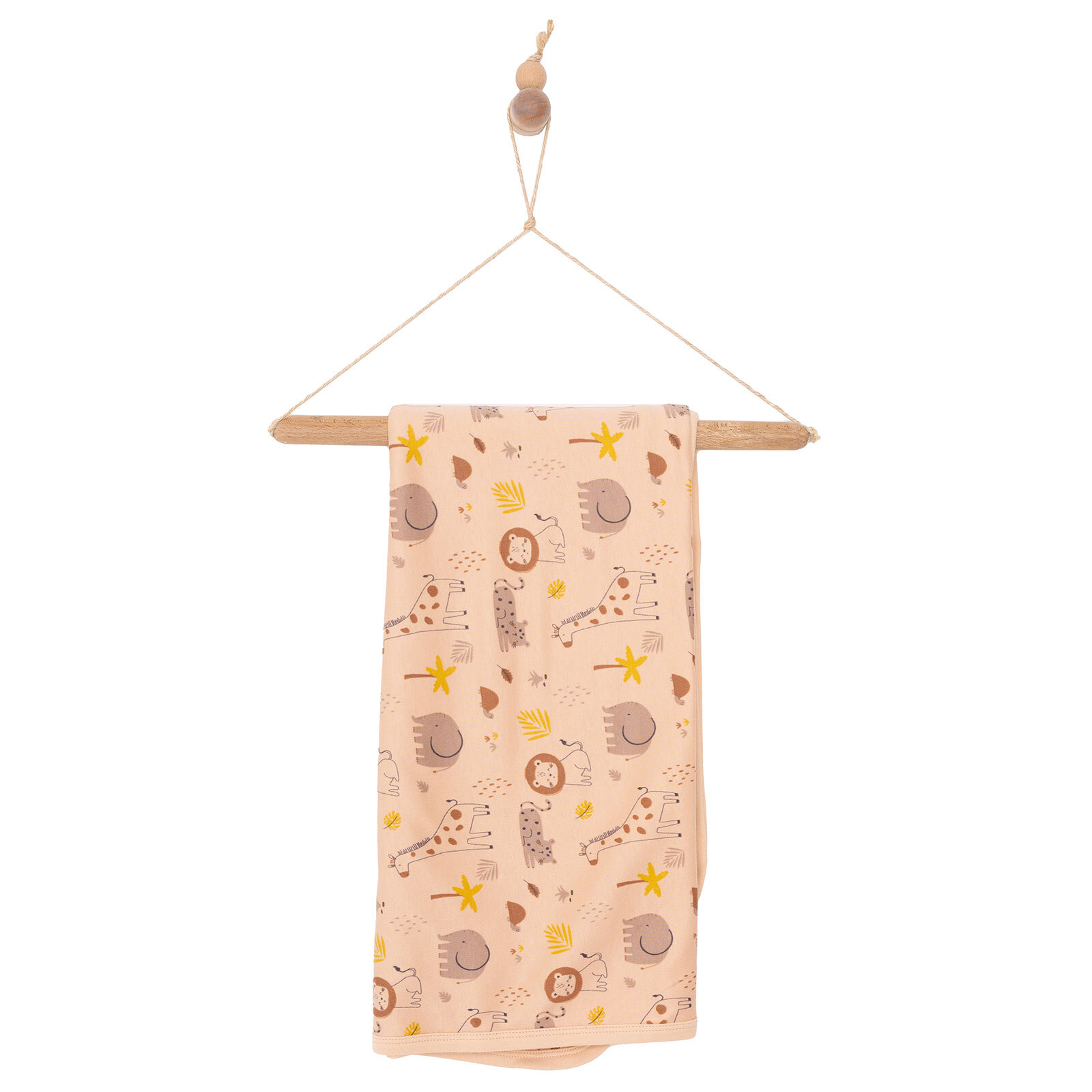 Jungle Desenli Unisex Battaniye Unisex