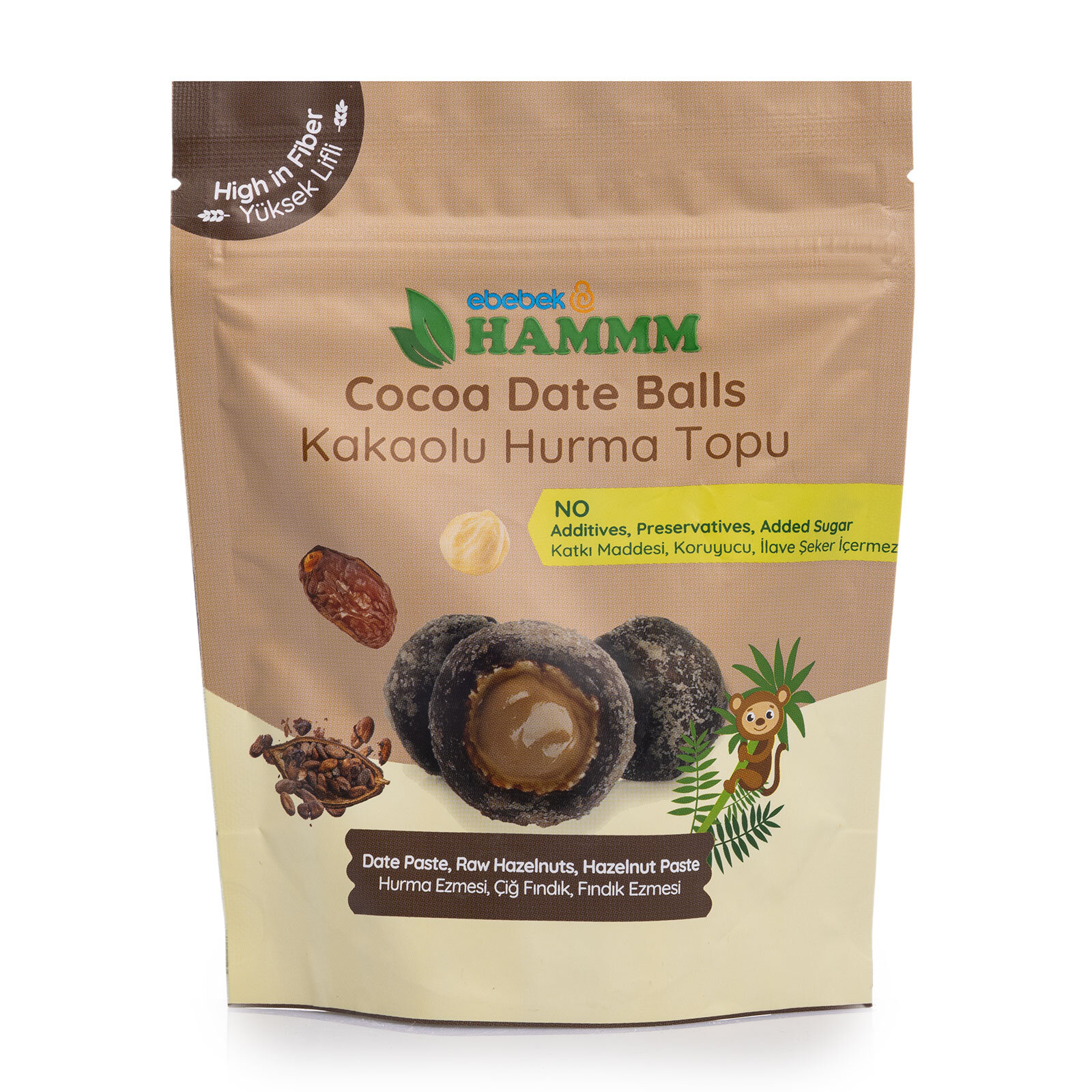 Kakaolu Hurma Topu 70gr