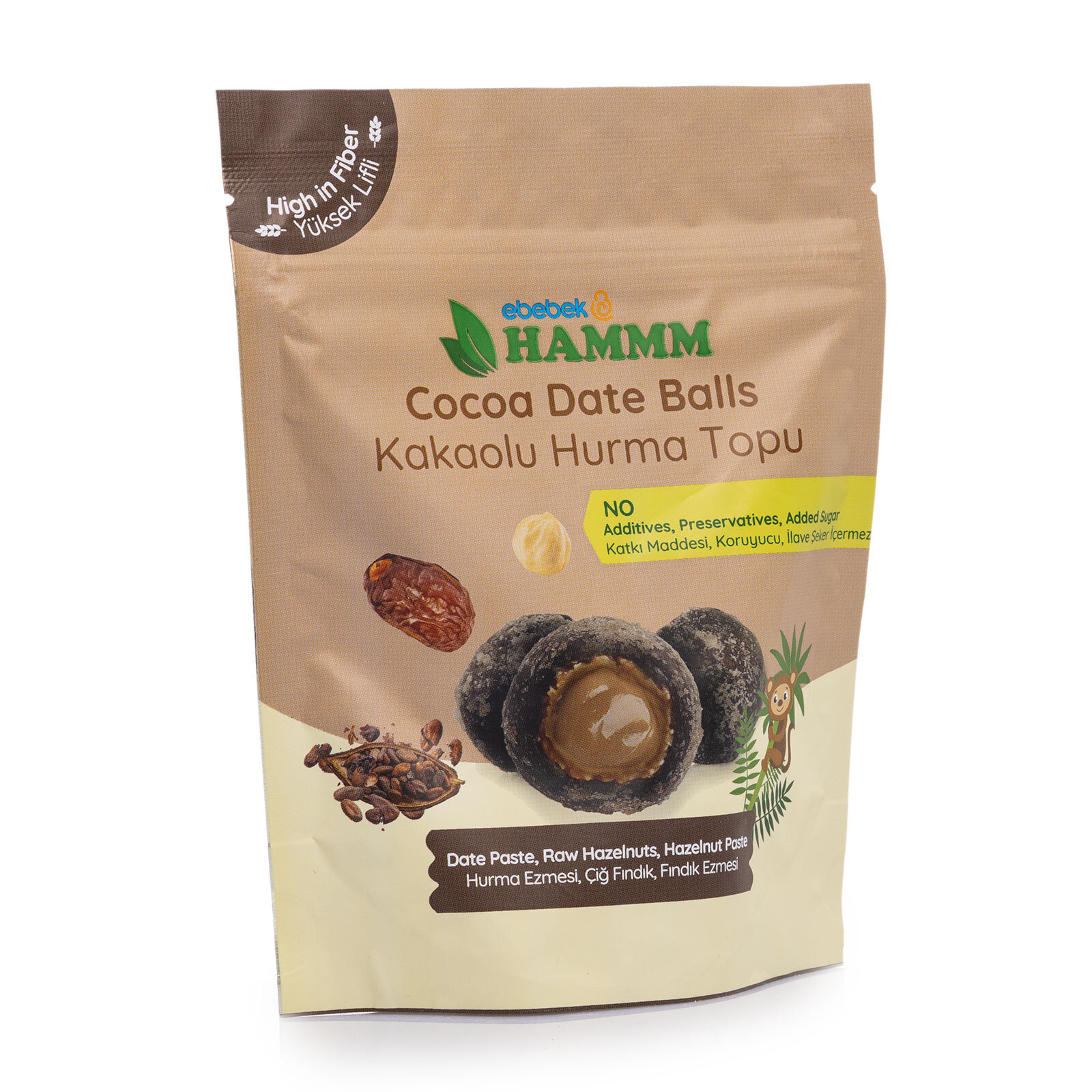 Kakaolu Hurma Topu 70gr