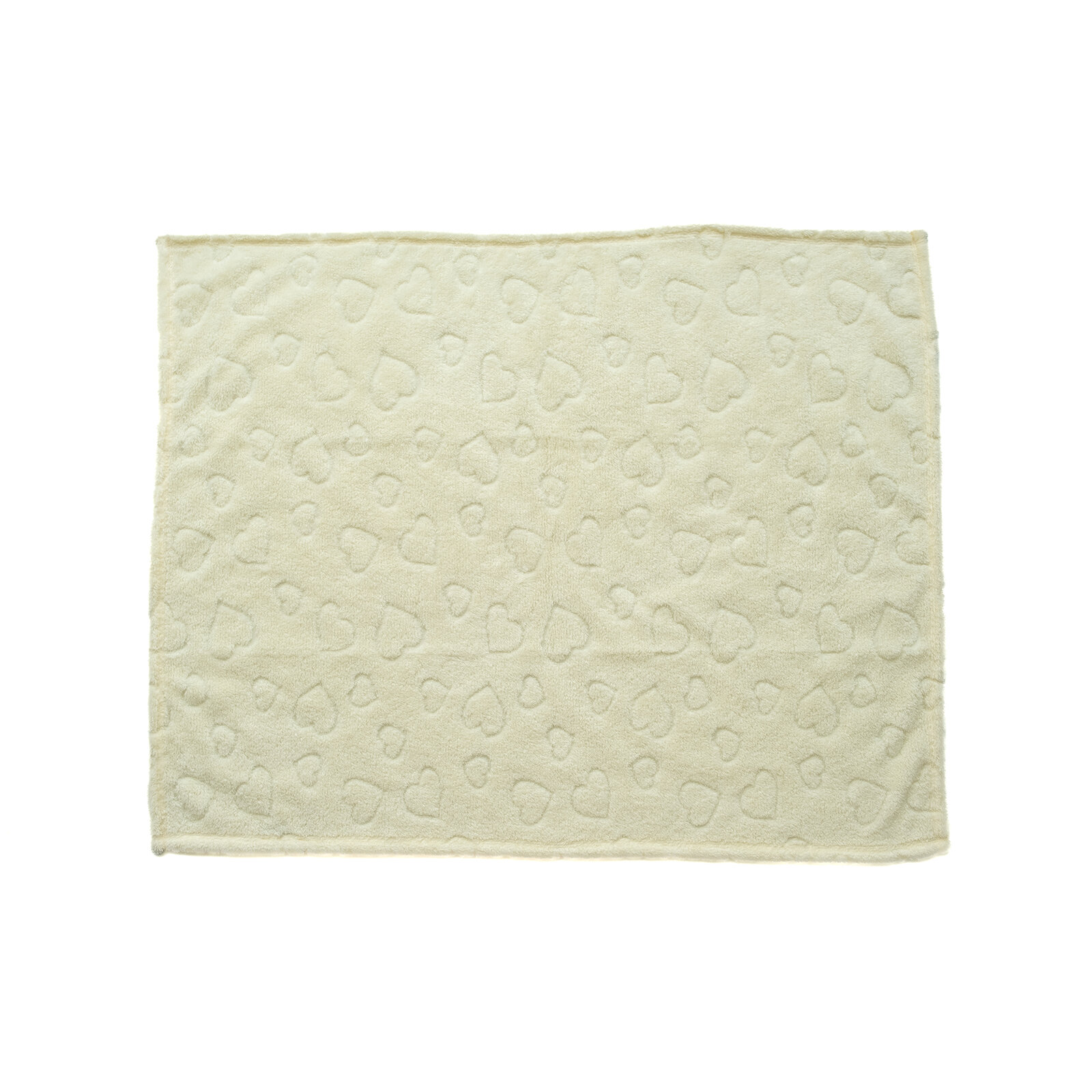 Kalp Kabartmalı Soft Bebek Battaniye 80x100 cm