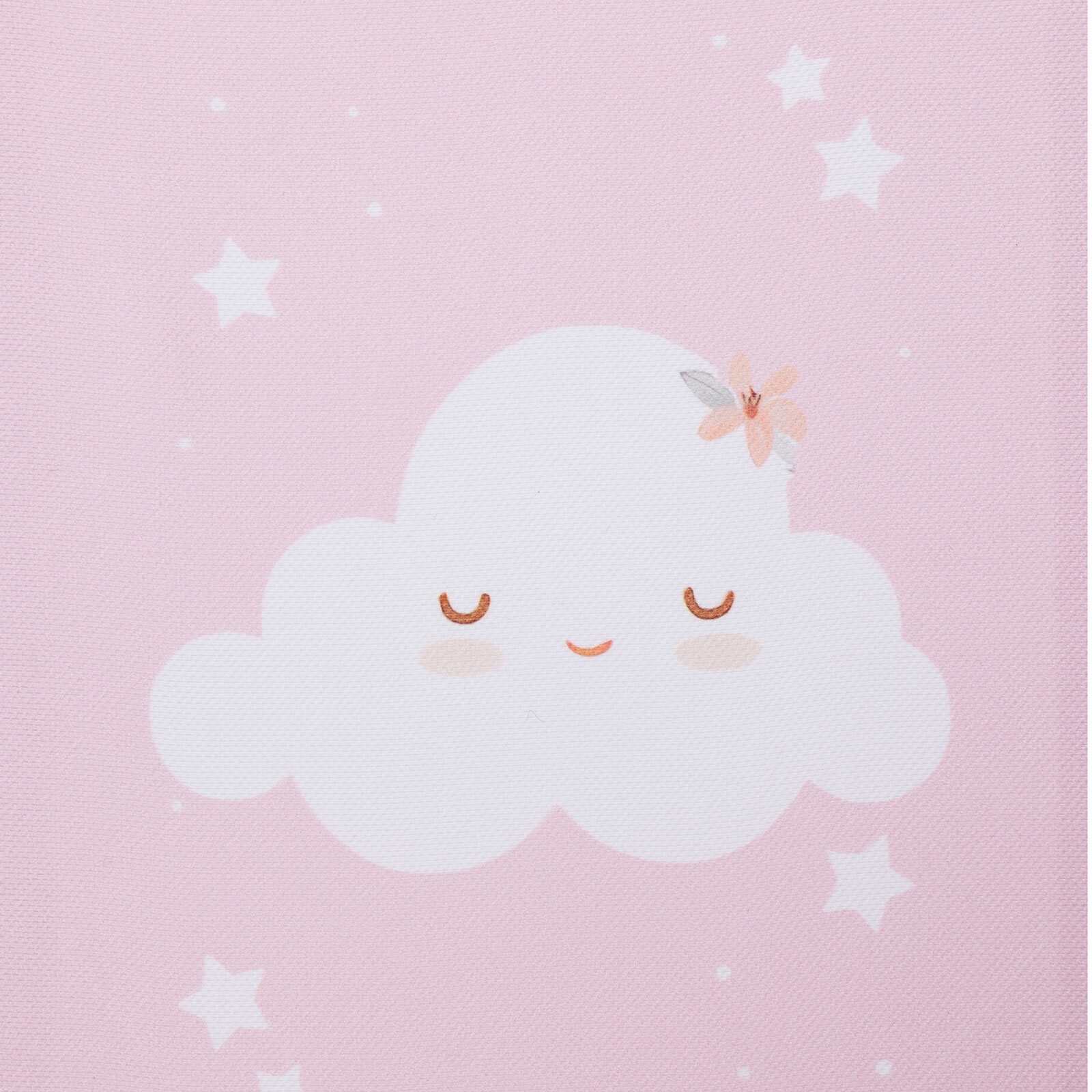 Bebek Odası Kanvas Tablo Pembe