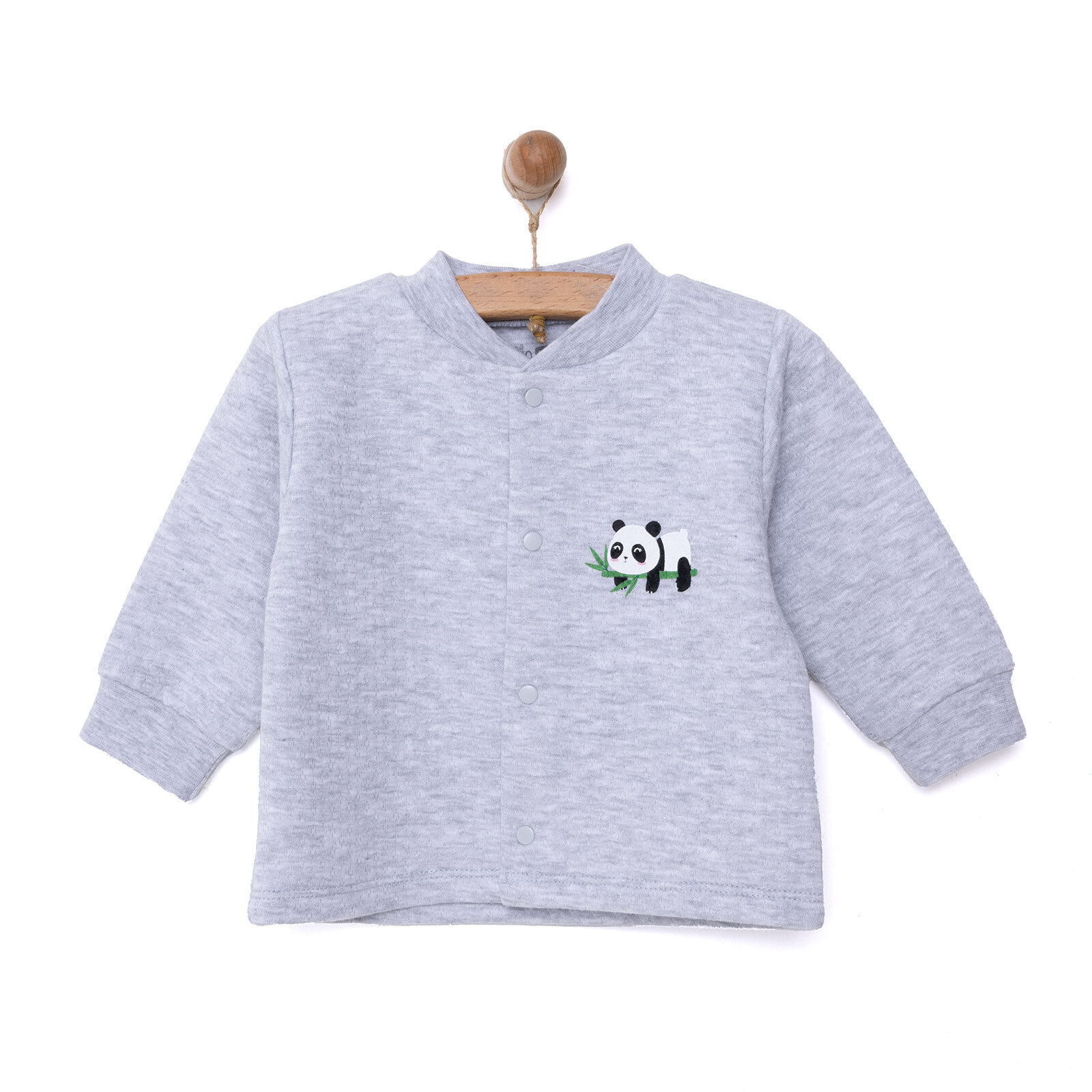 Unisex Kapitone Hırka Kapitone Örme Kumaş Çıtçıtlı Gri Melanj Unisex Kapitone Hırka Kapitone Örme Kumaş Çıtçıtlı Gri Melanj