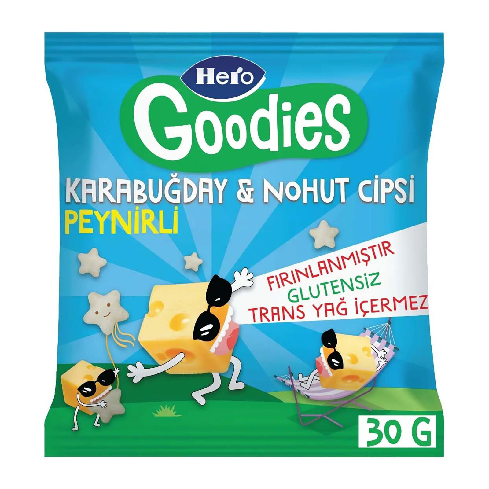 Karabuğdaylı Peynirli Nohut Cips 30 gr Karabuğdaylı Peynirli Nohut Cips 30 gr