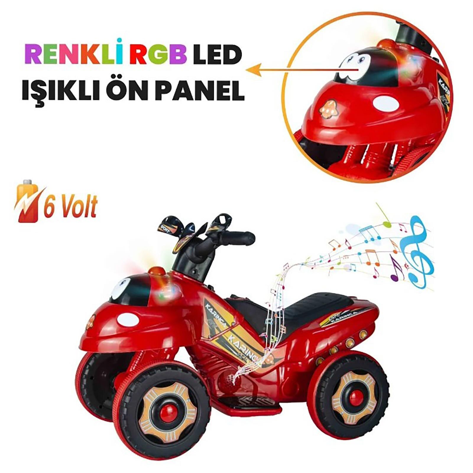 Karınca 6V Akülü ATV Karınca 6V Akülü ATV