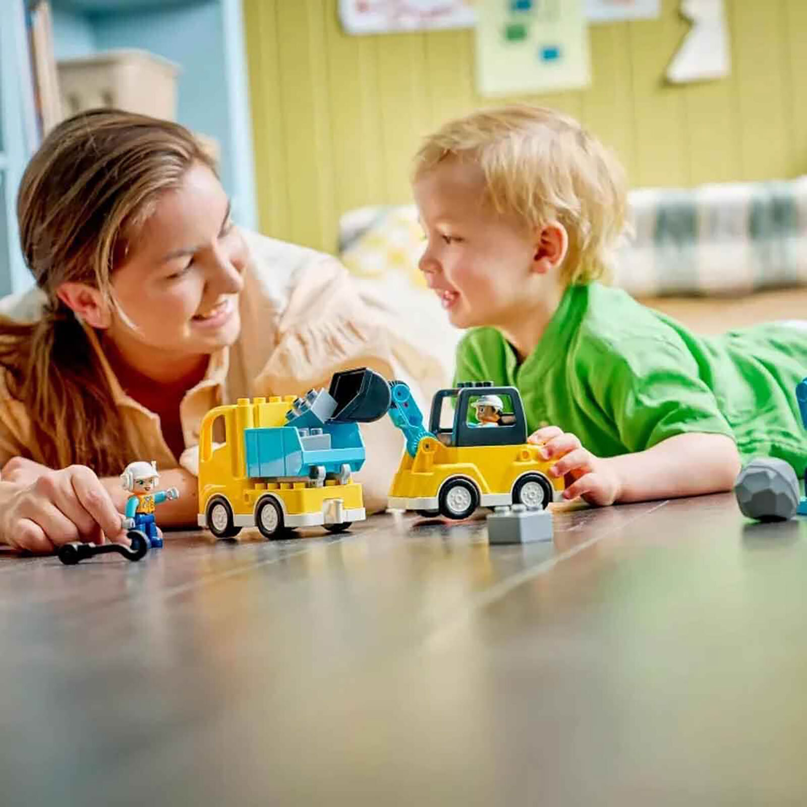 Kasabası 3'ü 1 Arada İnşaat Araçları 1047