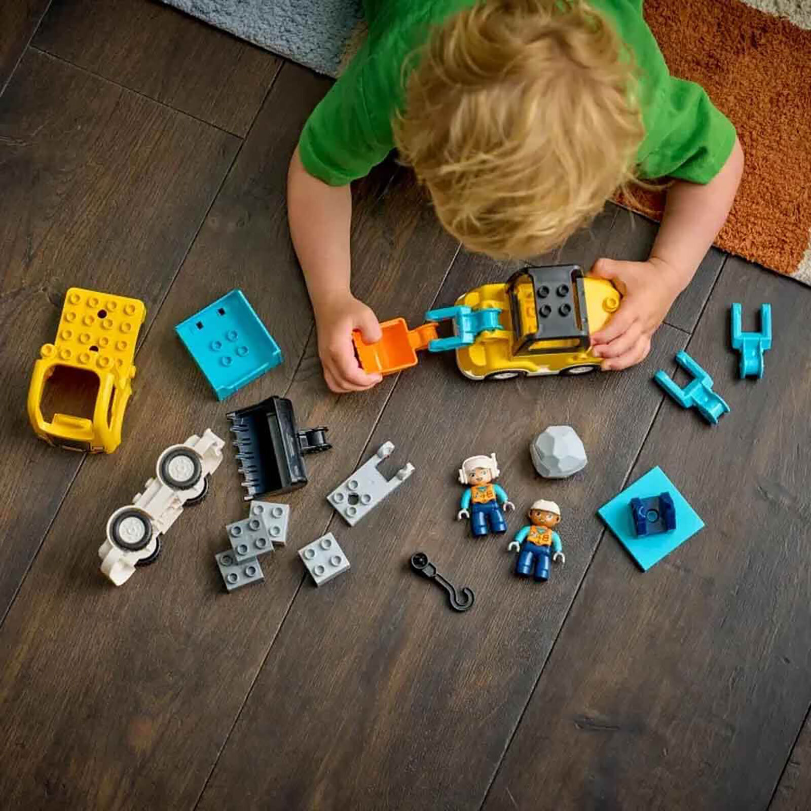 Kasabası 3'ü 1 Arada İnşaat Araçları 1047