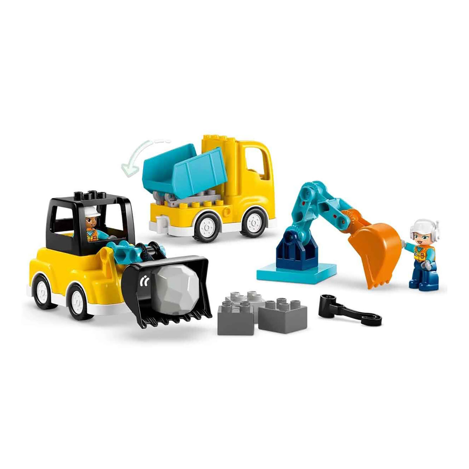 Kasabası 3'ü 1 Arada İnşaat Araçları 1047