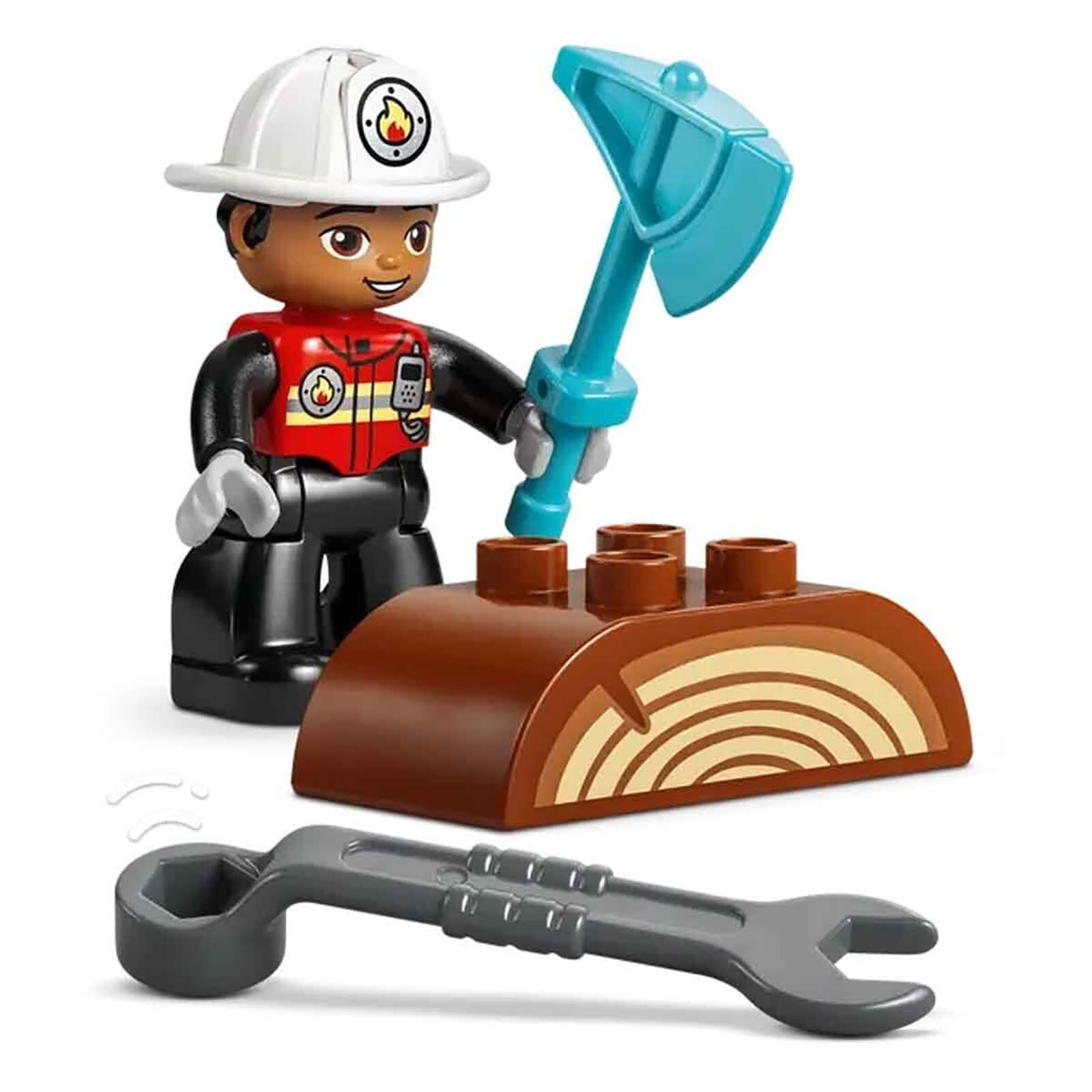 Kasabası Hortumlu İtfaiye Aracı ve İtfaiyeci 10473