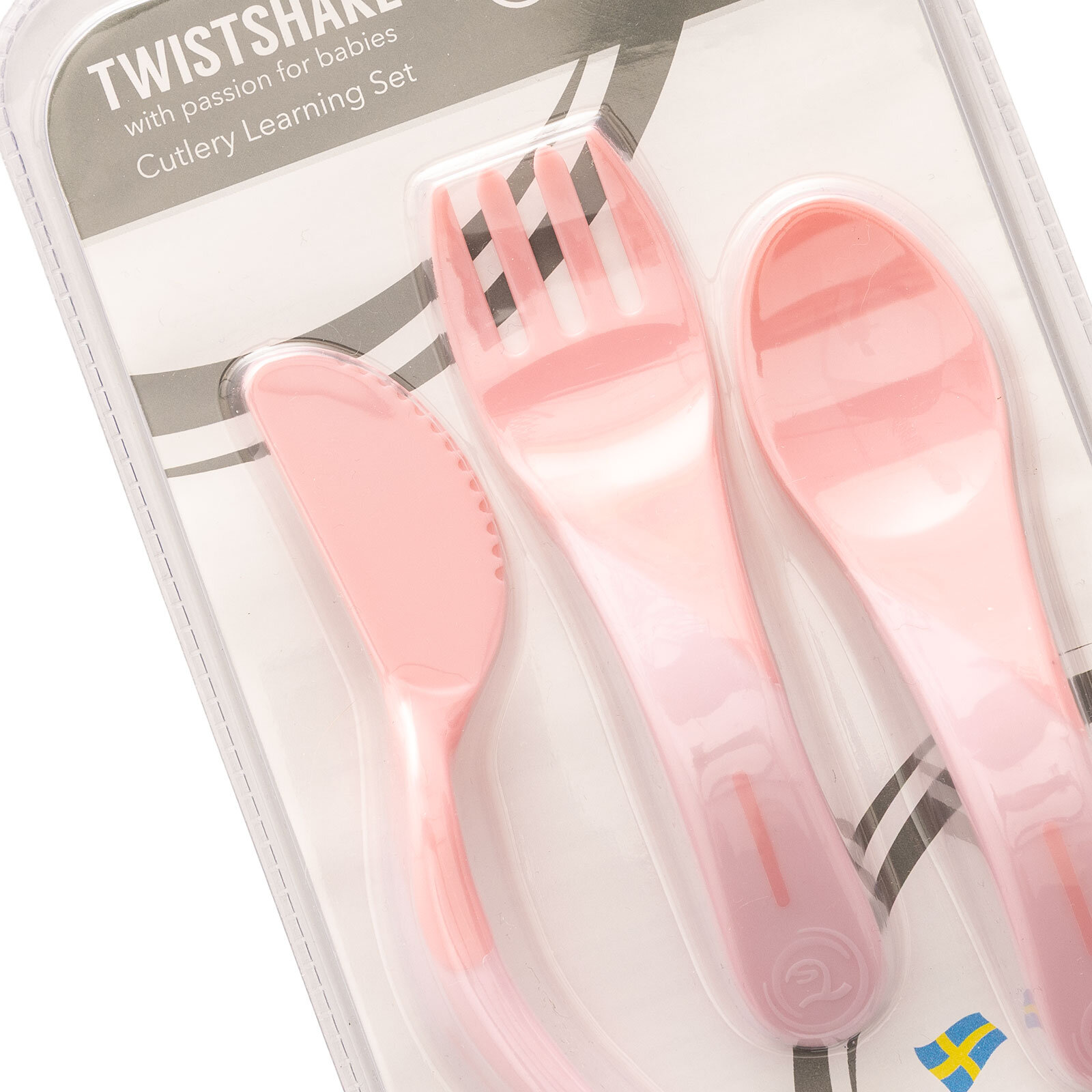 Kaşık-Çatal Seti 6+Ay Pembe