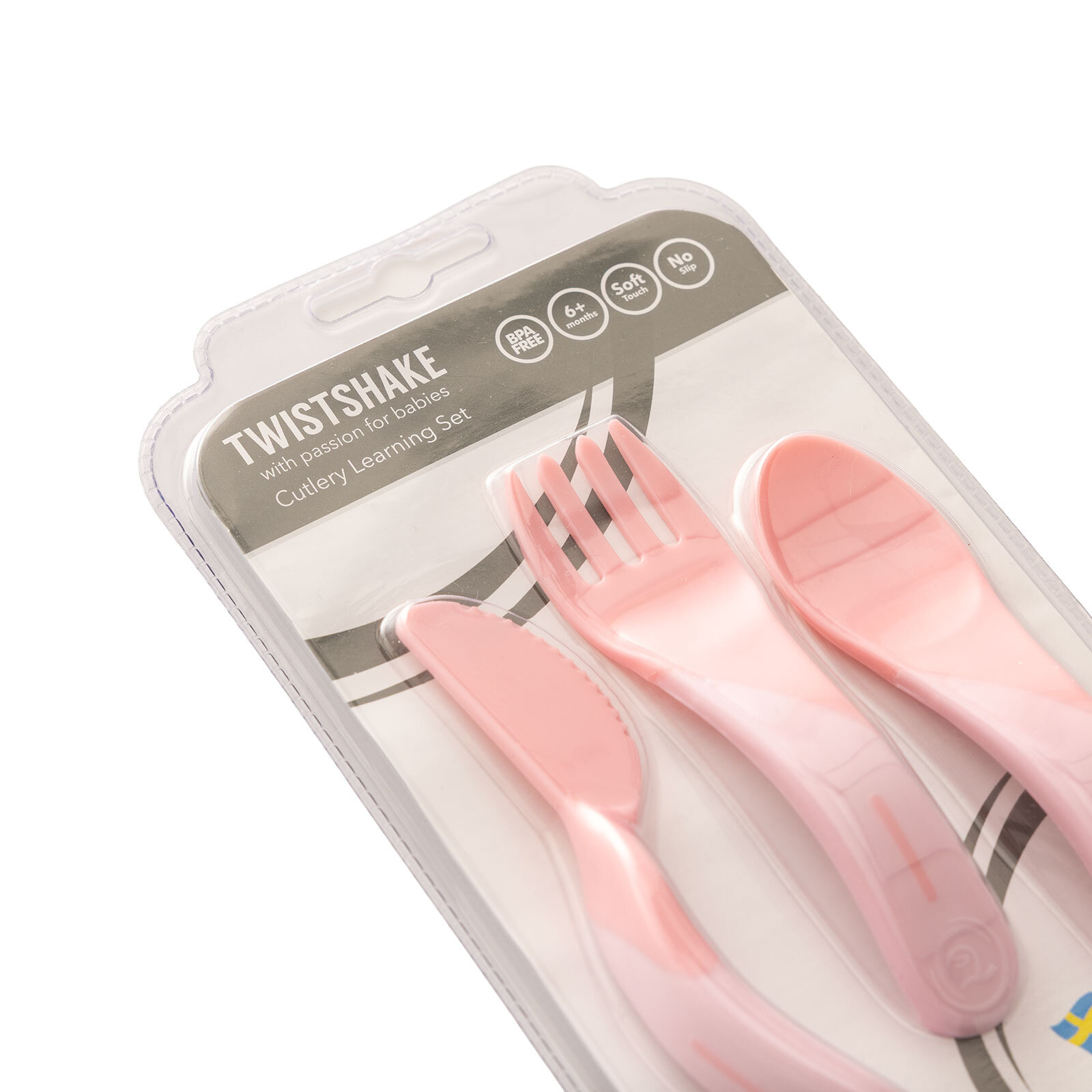 Kaşık-Çatal Seti 6+Ay Pembe