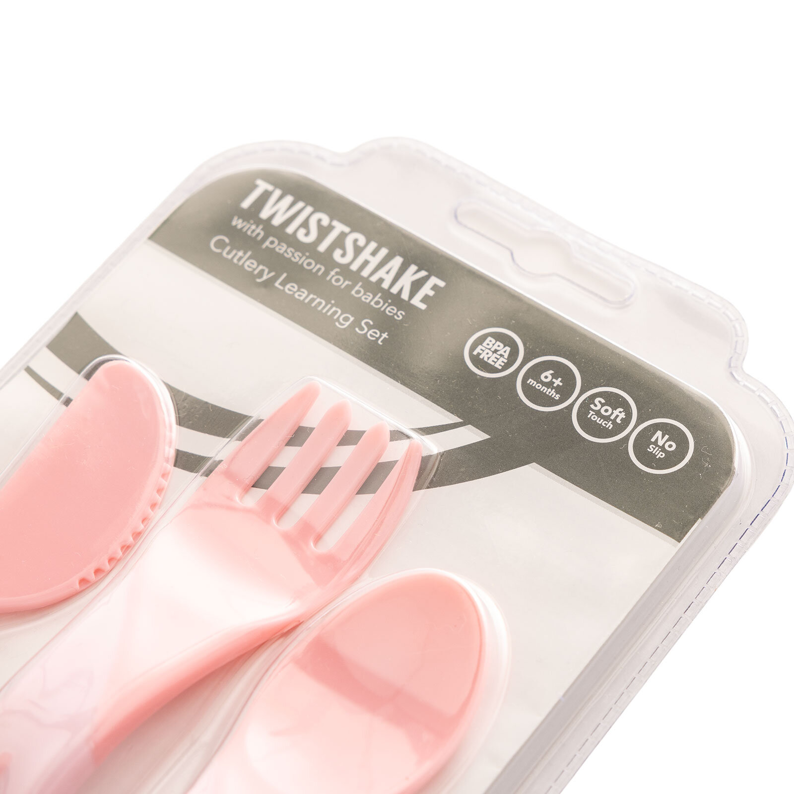Kaşık-Çatal Seti 6+Ay Pembe