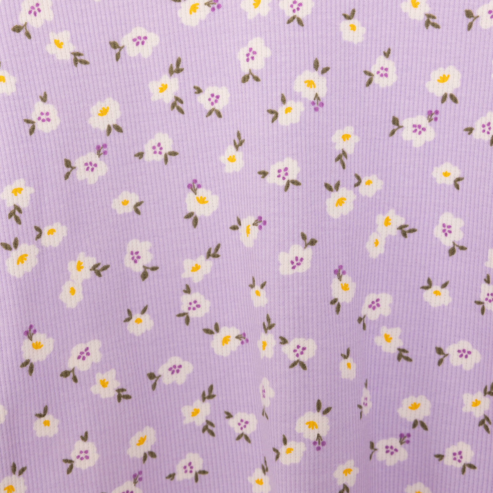 Kaşkorse Çiçek Desen Uzun Kol Pijama Takımı