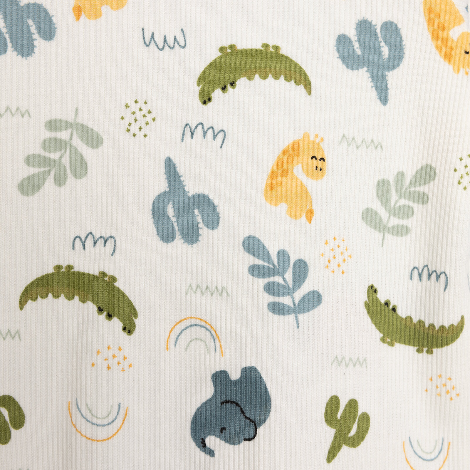 Kaşkorse Fil Desenli Uzun Kol Pijama Takımı Kaşkorse Fil Desenli Uzun Kol Pijama Takımı