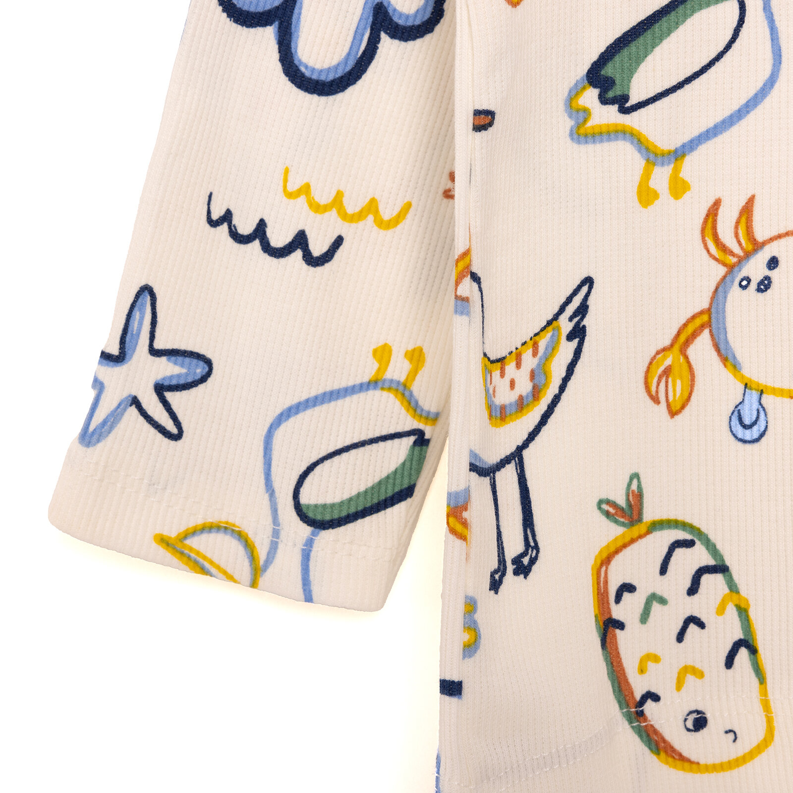 Kaşkorse Hayvan Desenli Uzun Kol Pijama Takımı Kaşkorse Hayvan Desenli Uzun Kol Pijama Takımı