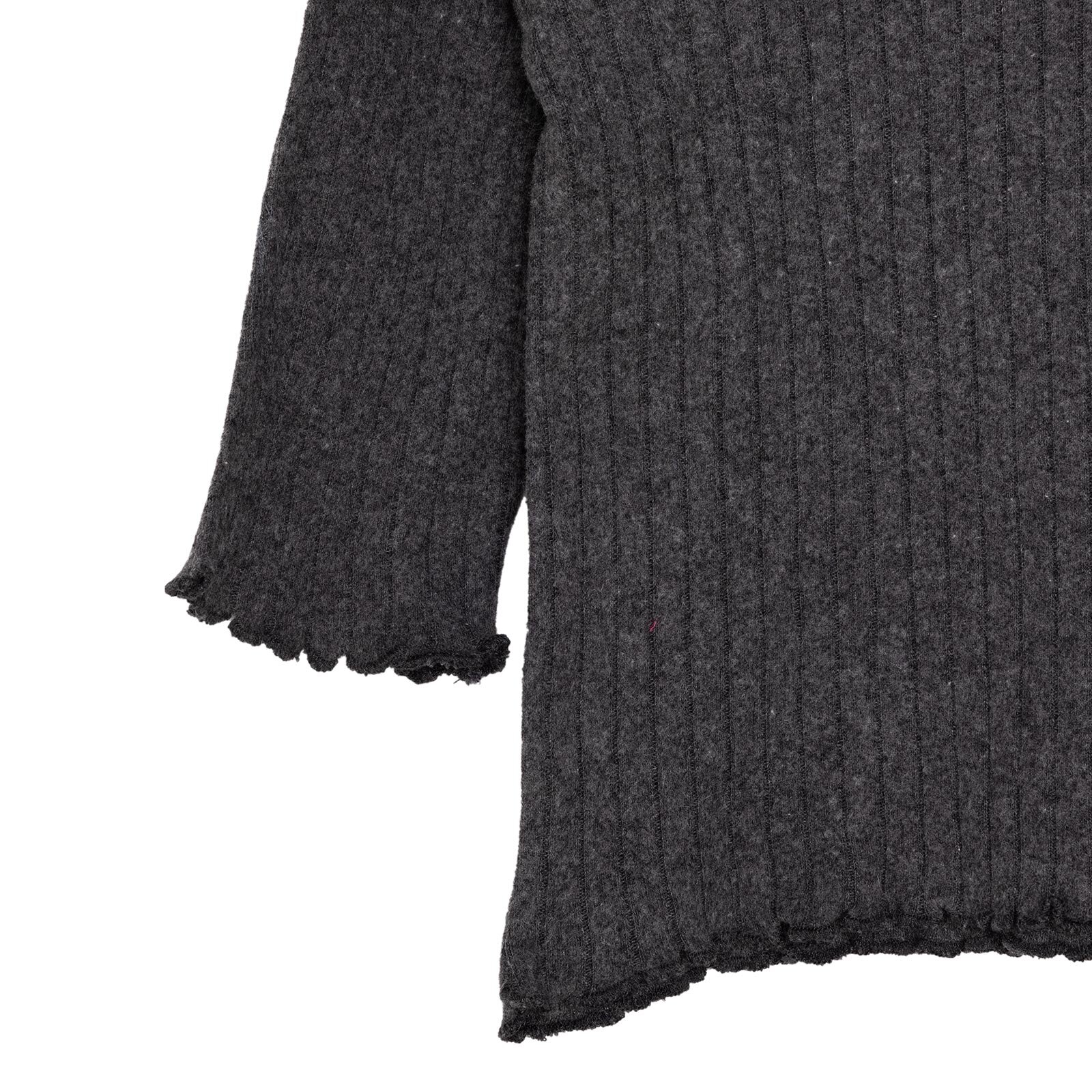 Kız Bebek Pijama Takım Kaşkorse Bisiklet Yaka Uzun Kol Koyu Gri Kız Bebek Pijama Takım Kaşkorse Bisiklet Yaka Uzun Kol Koyu Gri