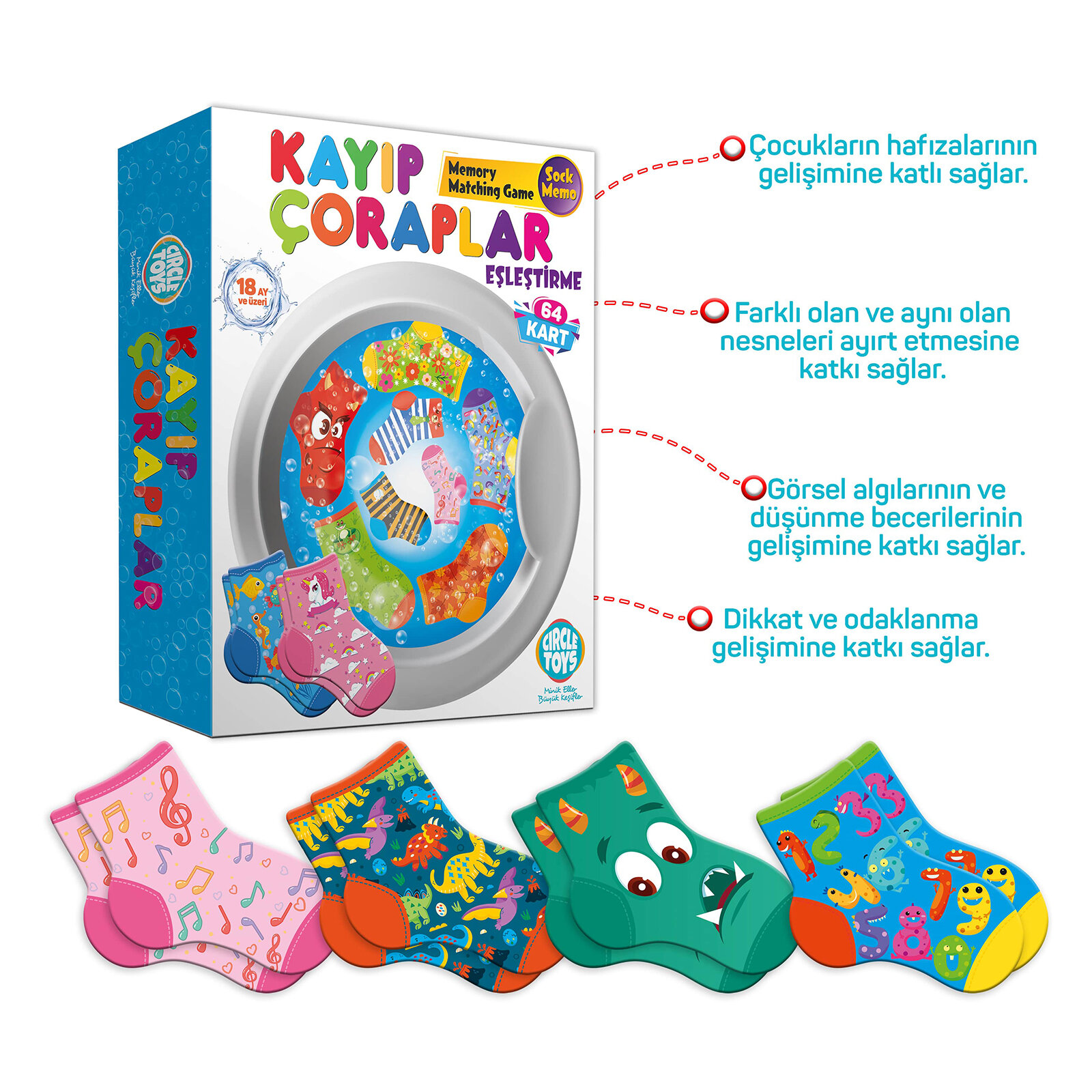 Kayıp Çoraplar Eşleştirme Oyunu