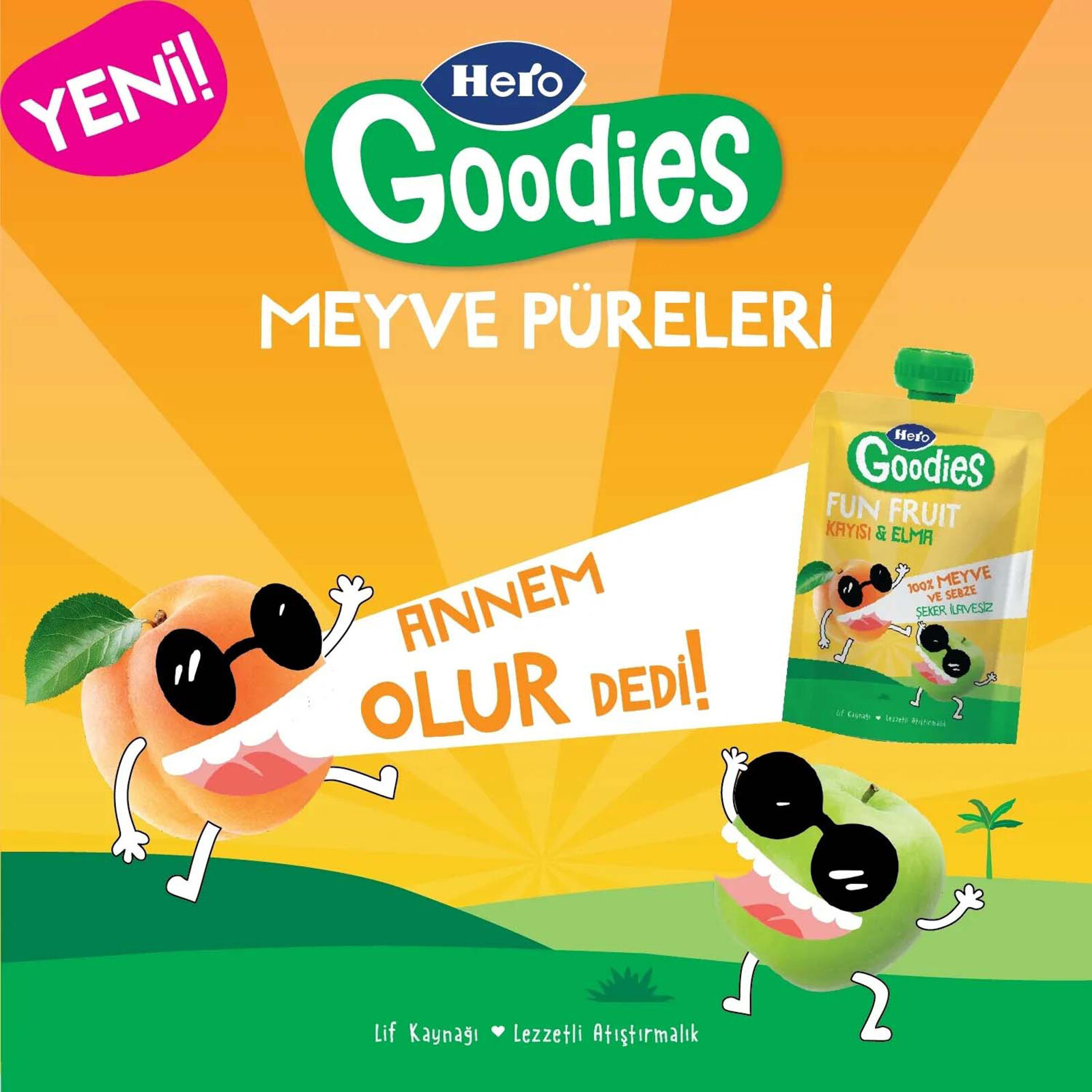 Kayısı Elma Püresi 100 gr Kayısı Elma Püresi 100 gr