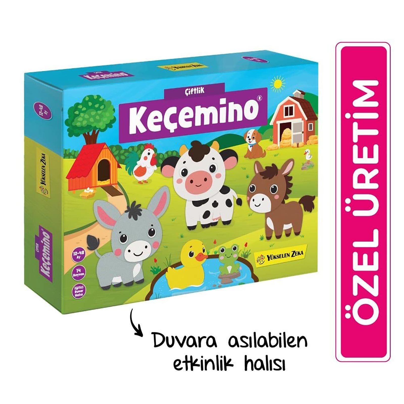 Keçemino Etkinlik Halısı - Çiftlik Keçemino Etkinlik Halısı - Çiftlik