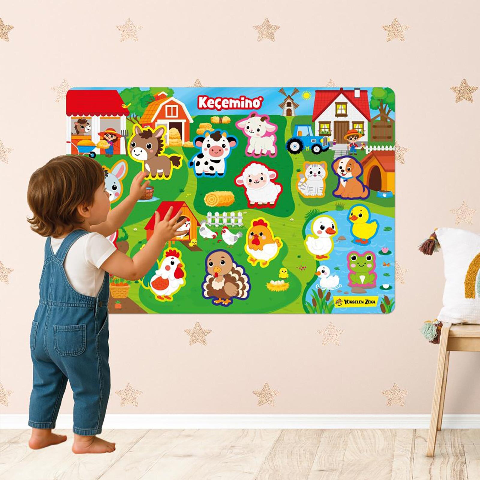 Keçemino Etkinlik Halısı - Çiftlik Keçemino Etkinlik Halısı - Çiftlik