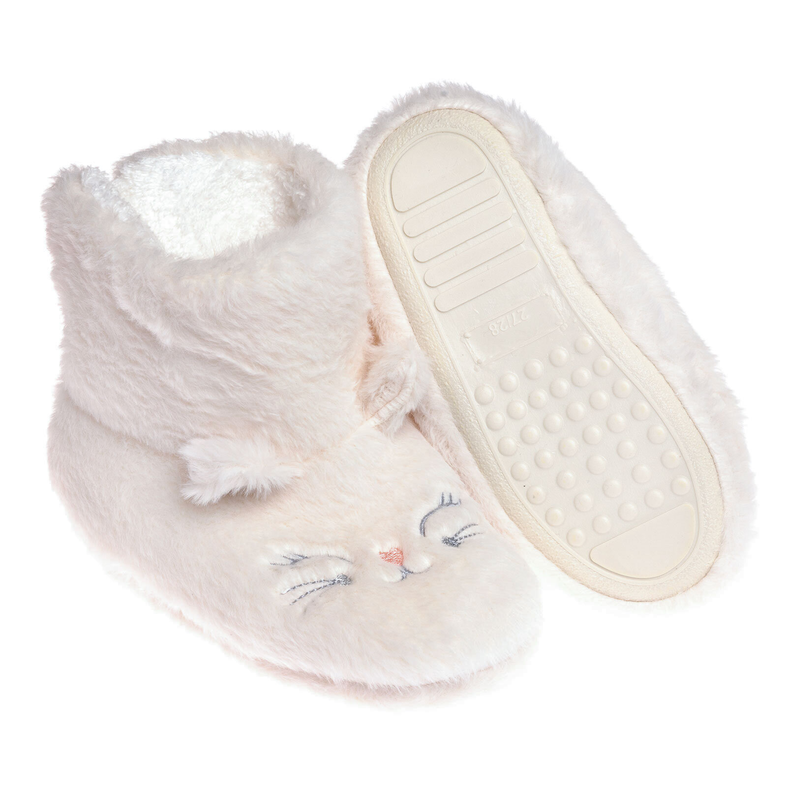 Kedi Desenli Kız Panduf